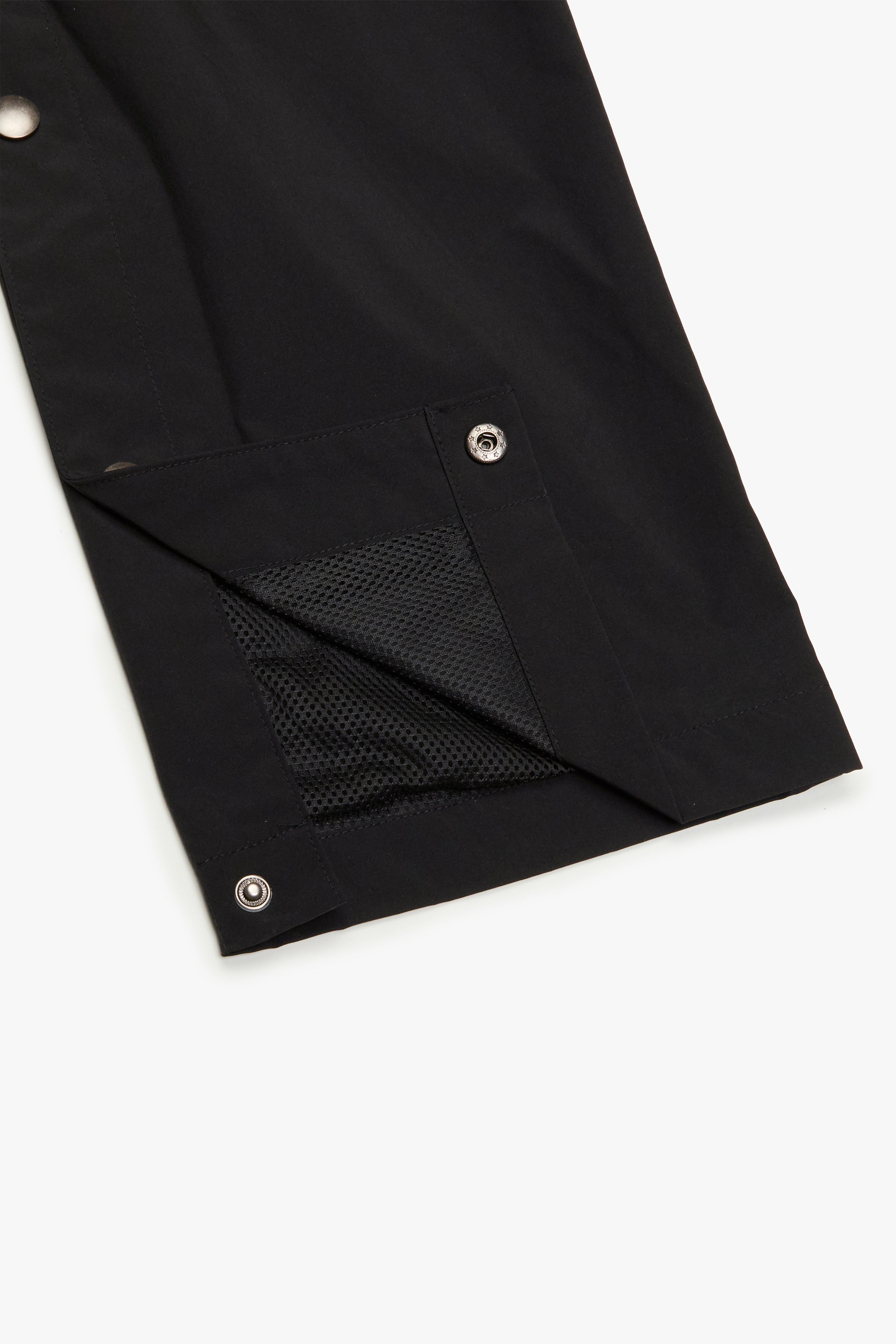 Silnt Chptrs Snap Track Pants - Straight-Leg Black