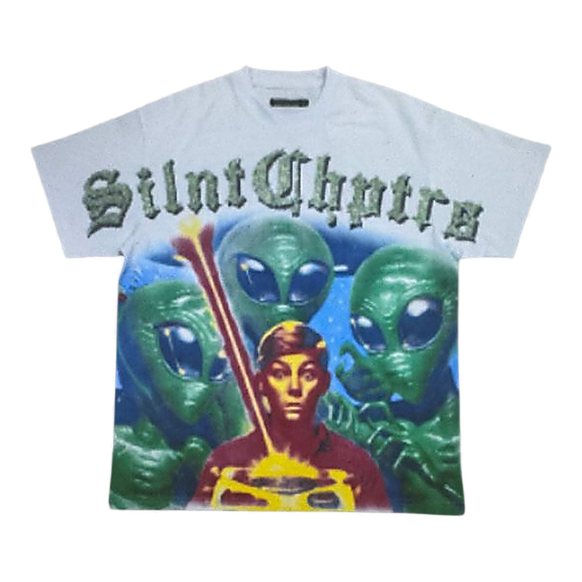 Silnt Chptrs Alien Tee - Graphic White