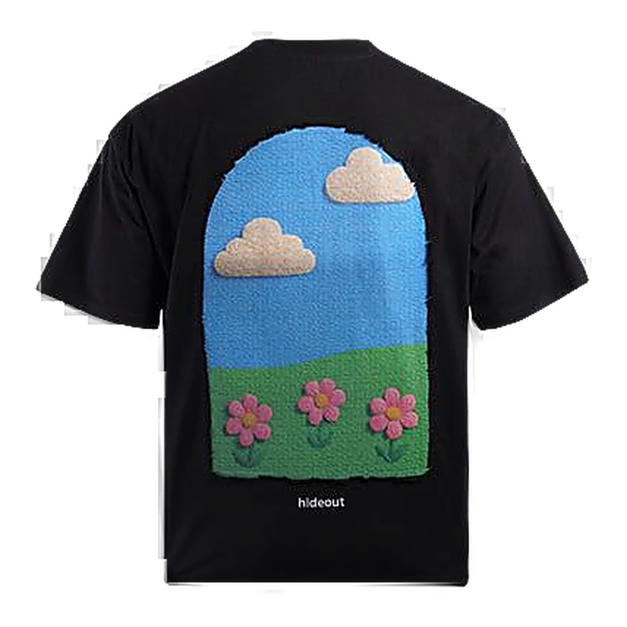 Hideout Window T-Shirt - Distressed Graphic