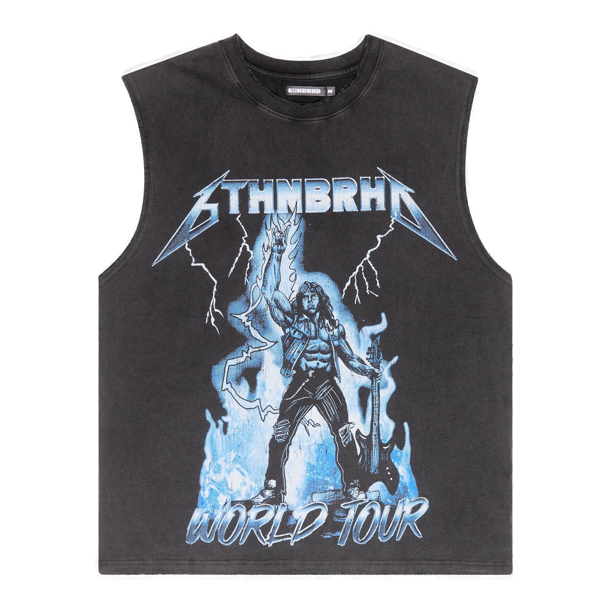 6Th Nbrhd World Tour Men's T-Shirt - Black