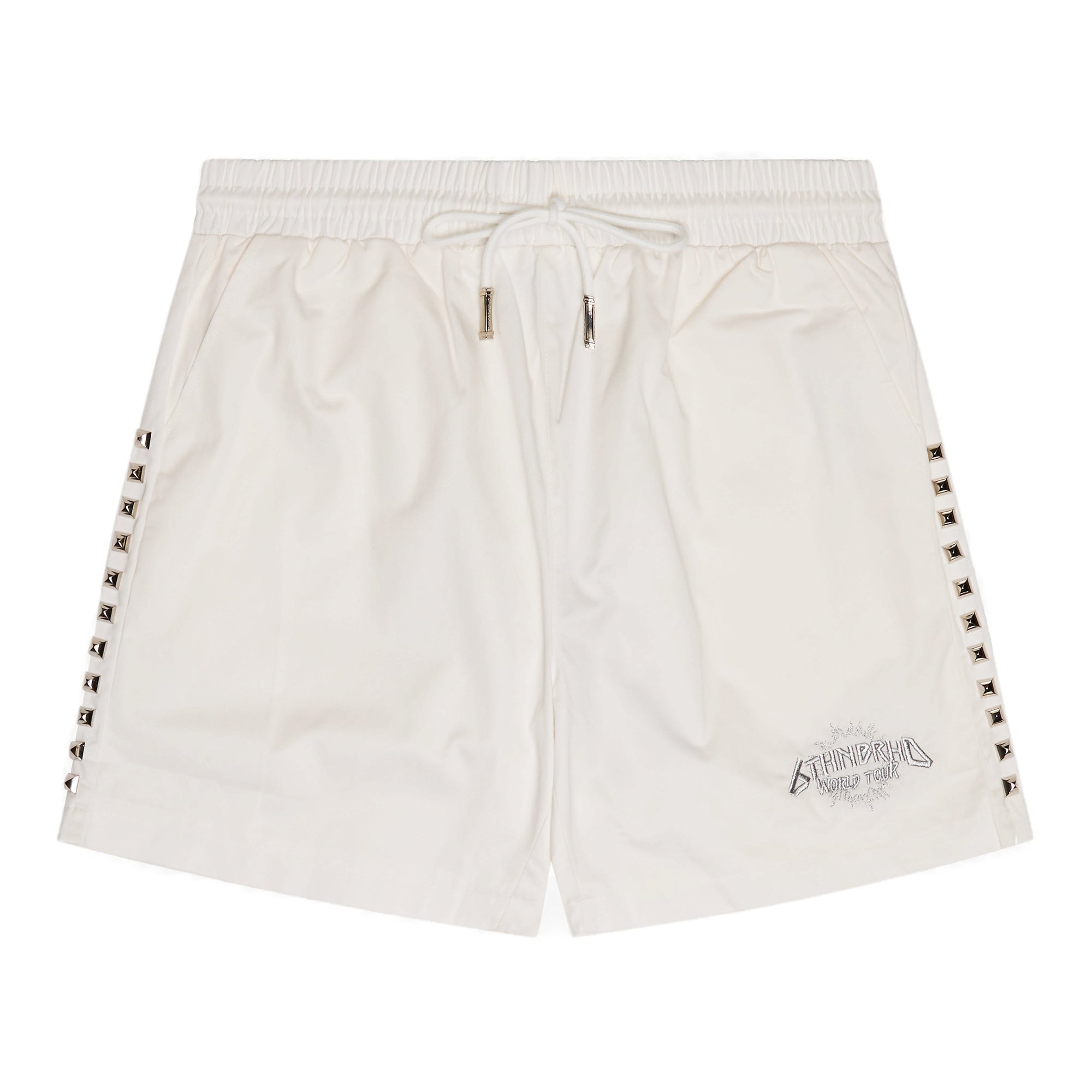 6Th Nbrhd Stunna Men's Shorts - White