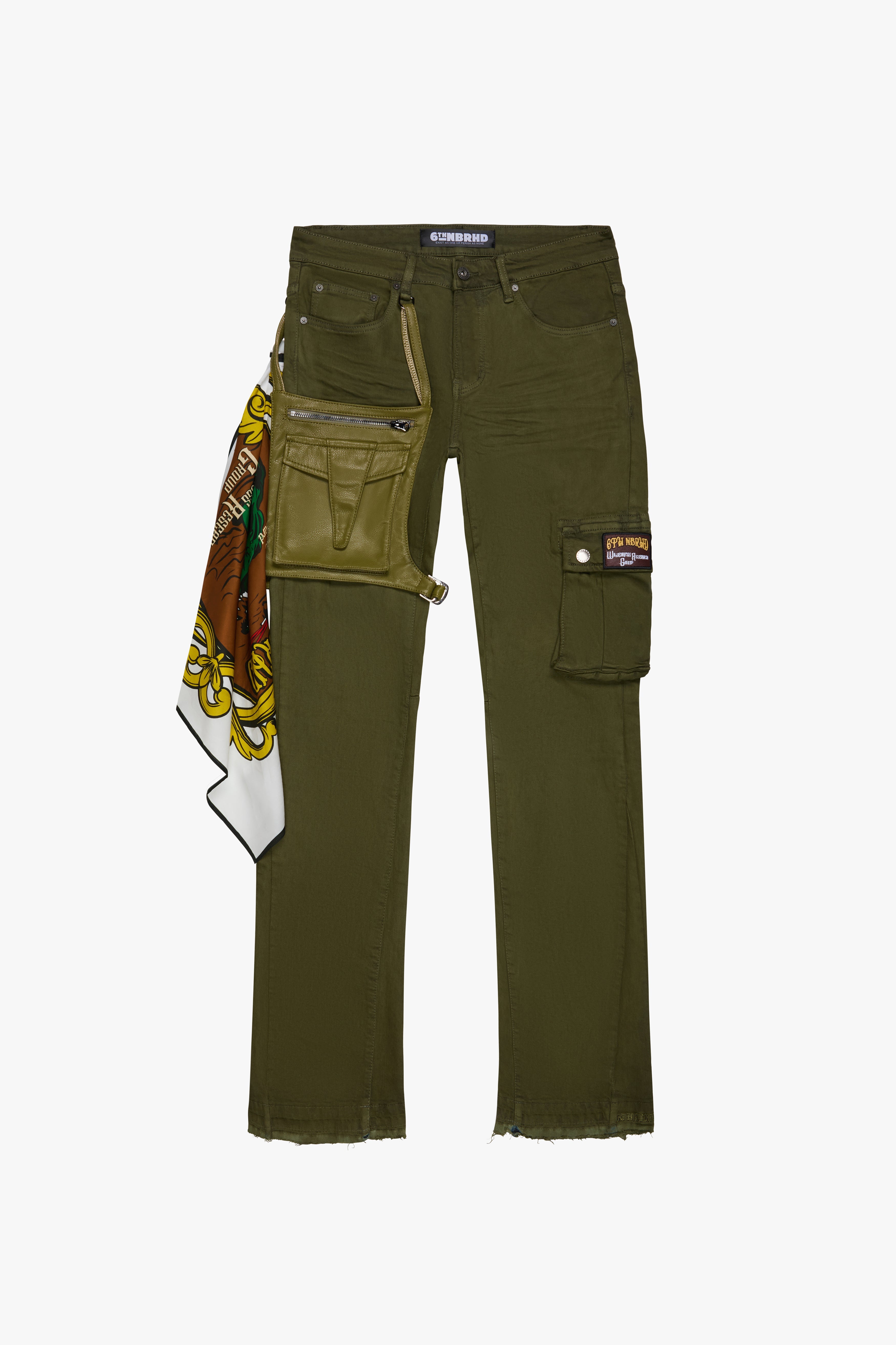 6Th Nbrhd Indiana Men's Jeans - Olive