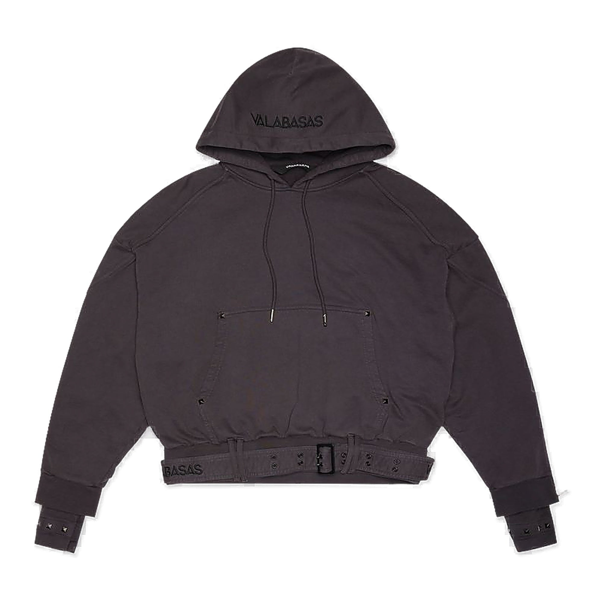 Valabasas Roki Black Hoodie - Charcoal