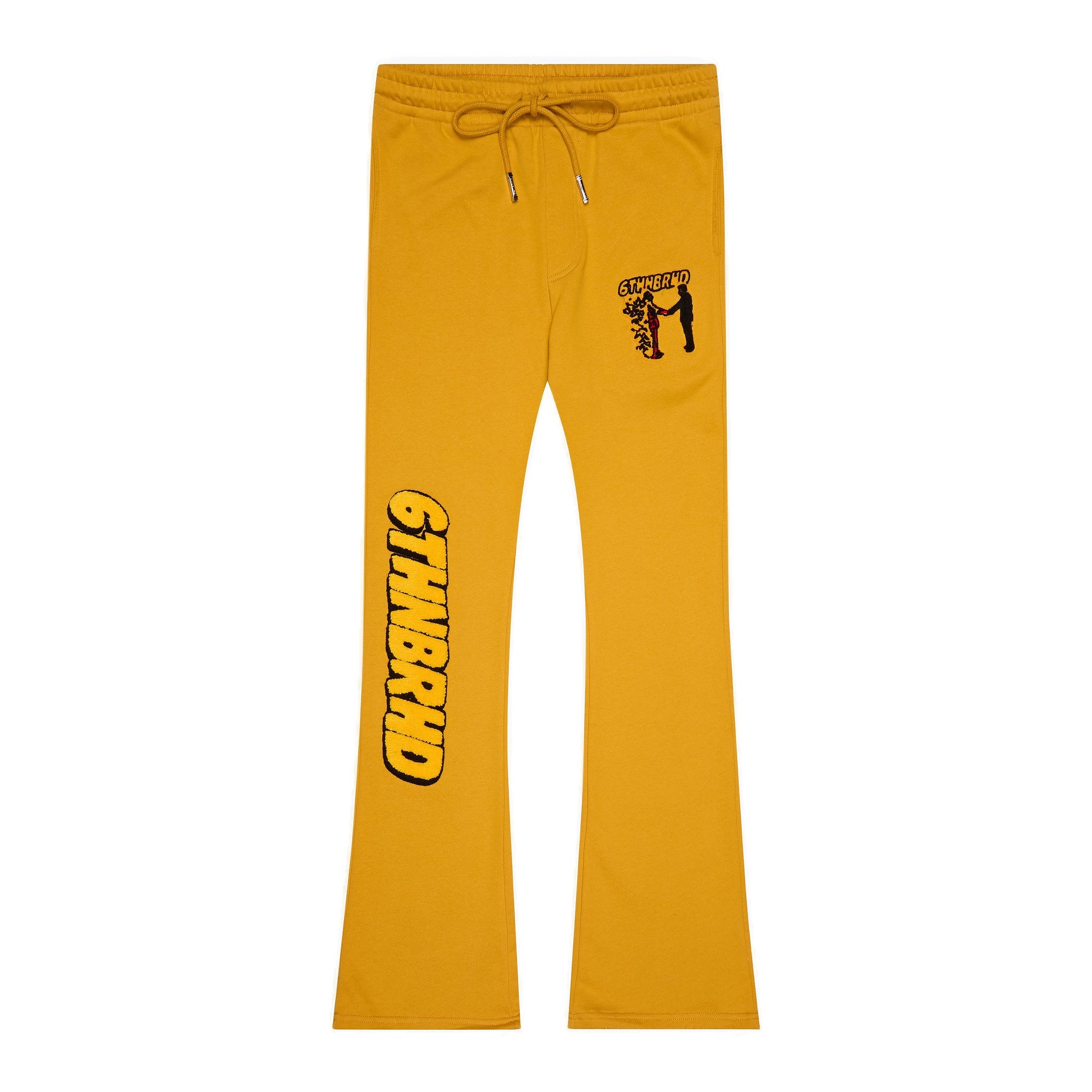 6Th Nbrhd Choices Men's Sweatpants - Yellow