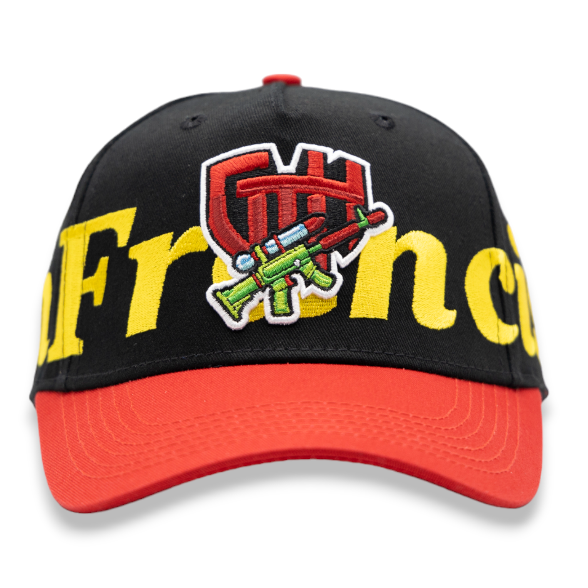 Gth Gth - San Francisco All Round Snapback Hat - Black
