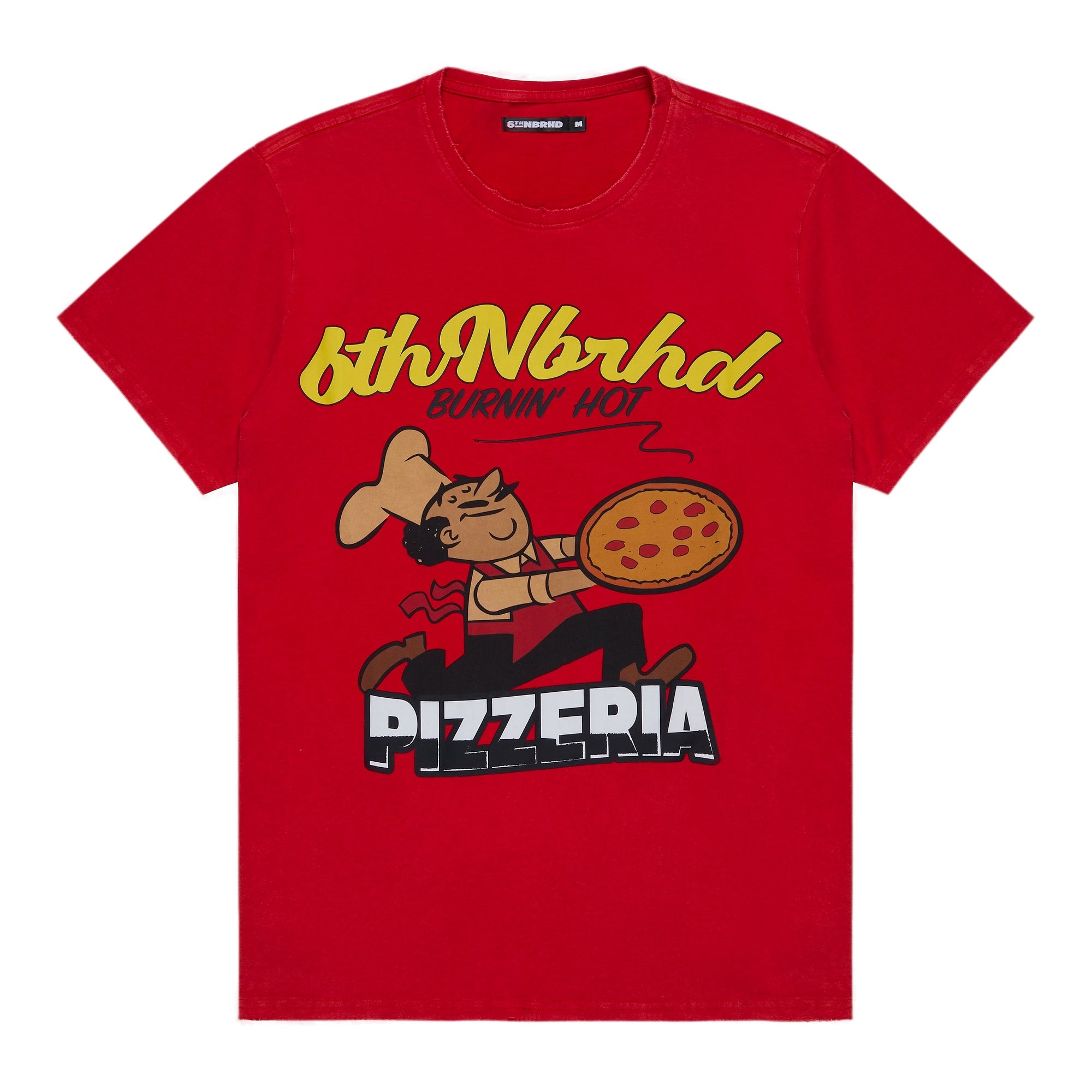 6Th Nbrhd Burning Hot Men's T-Shirt - Red