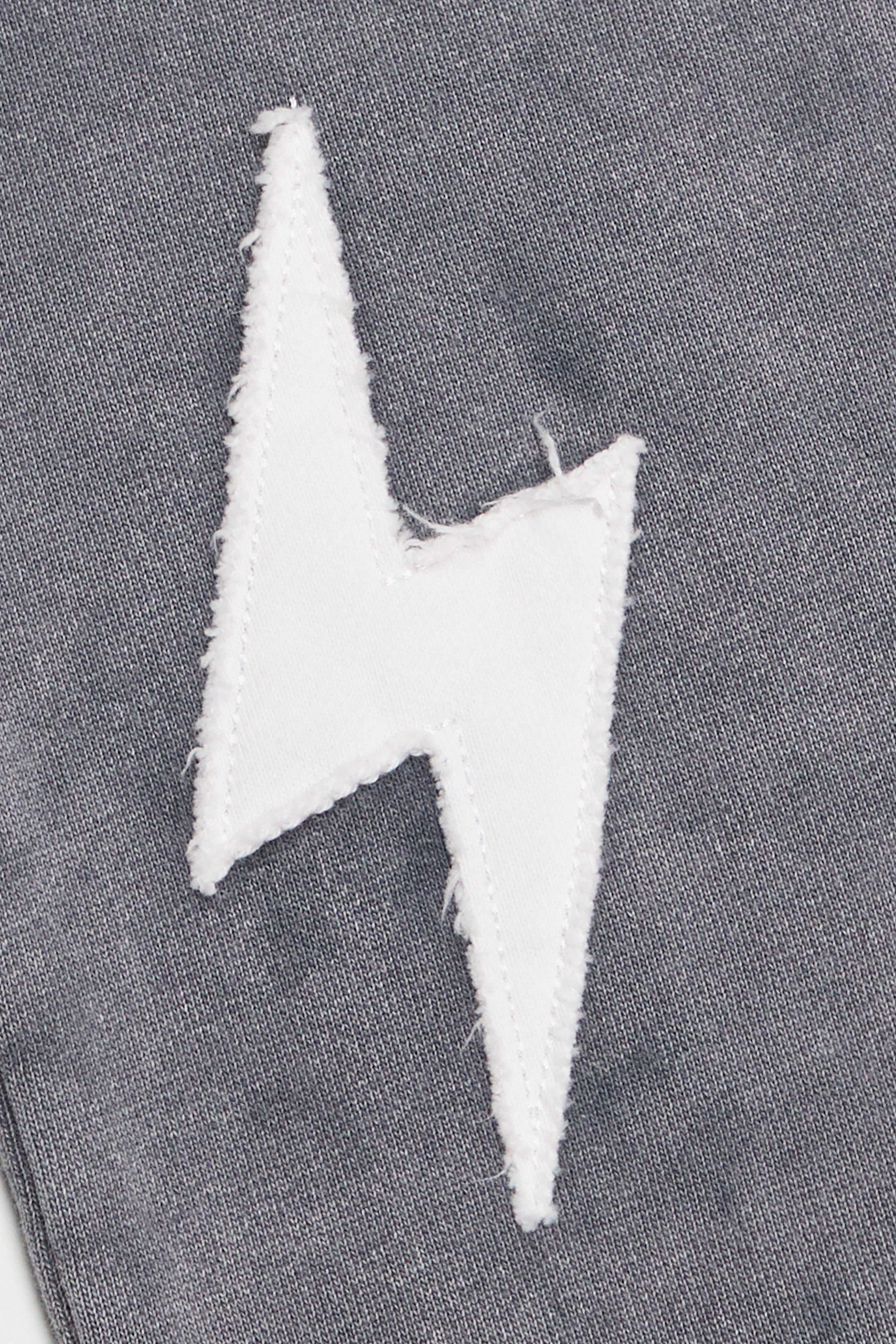 6Th Nbrhd Cutout Men's Sweatpants - Gray