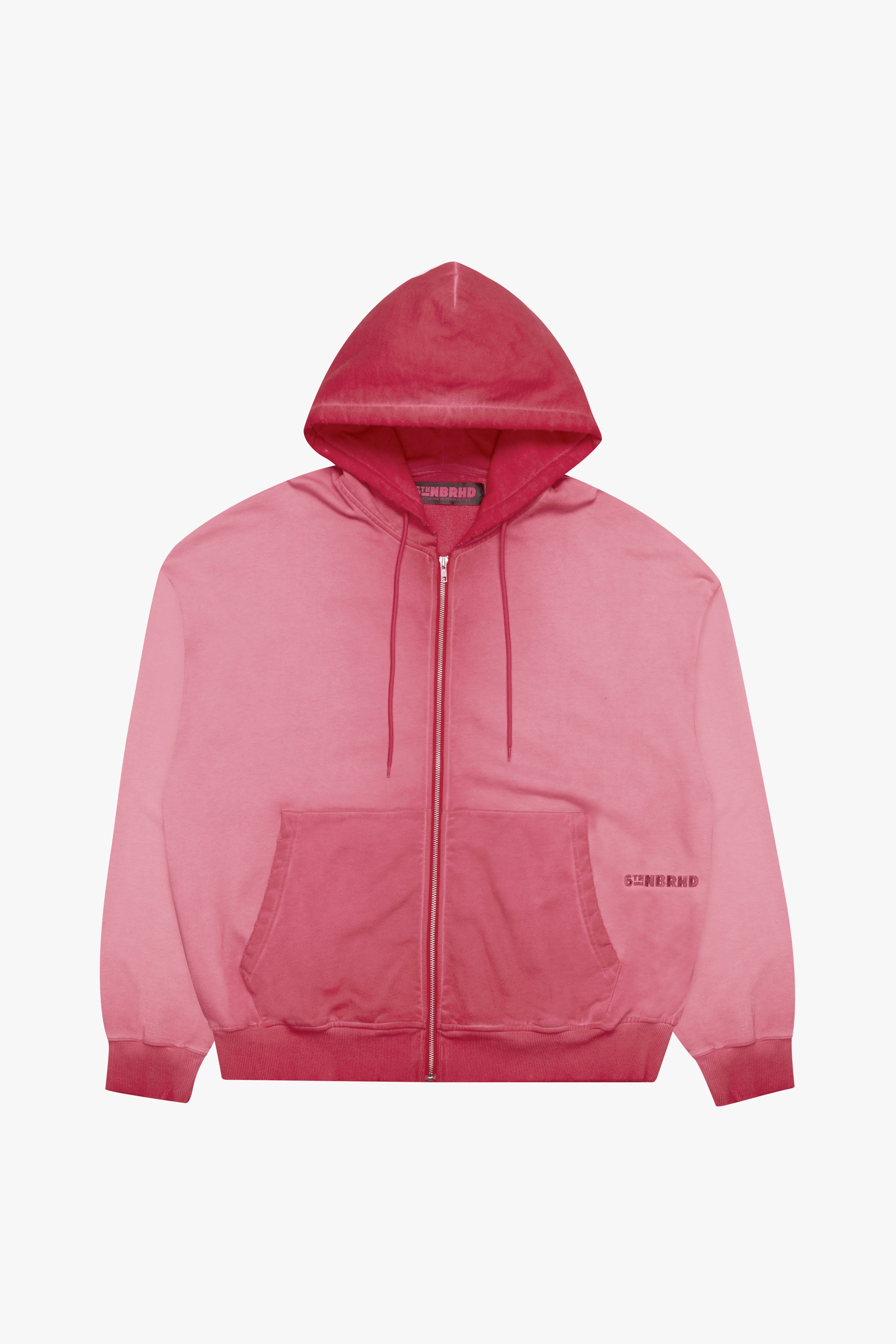 6Th Nbrhd Men's Hoodie - Pink