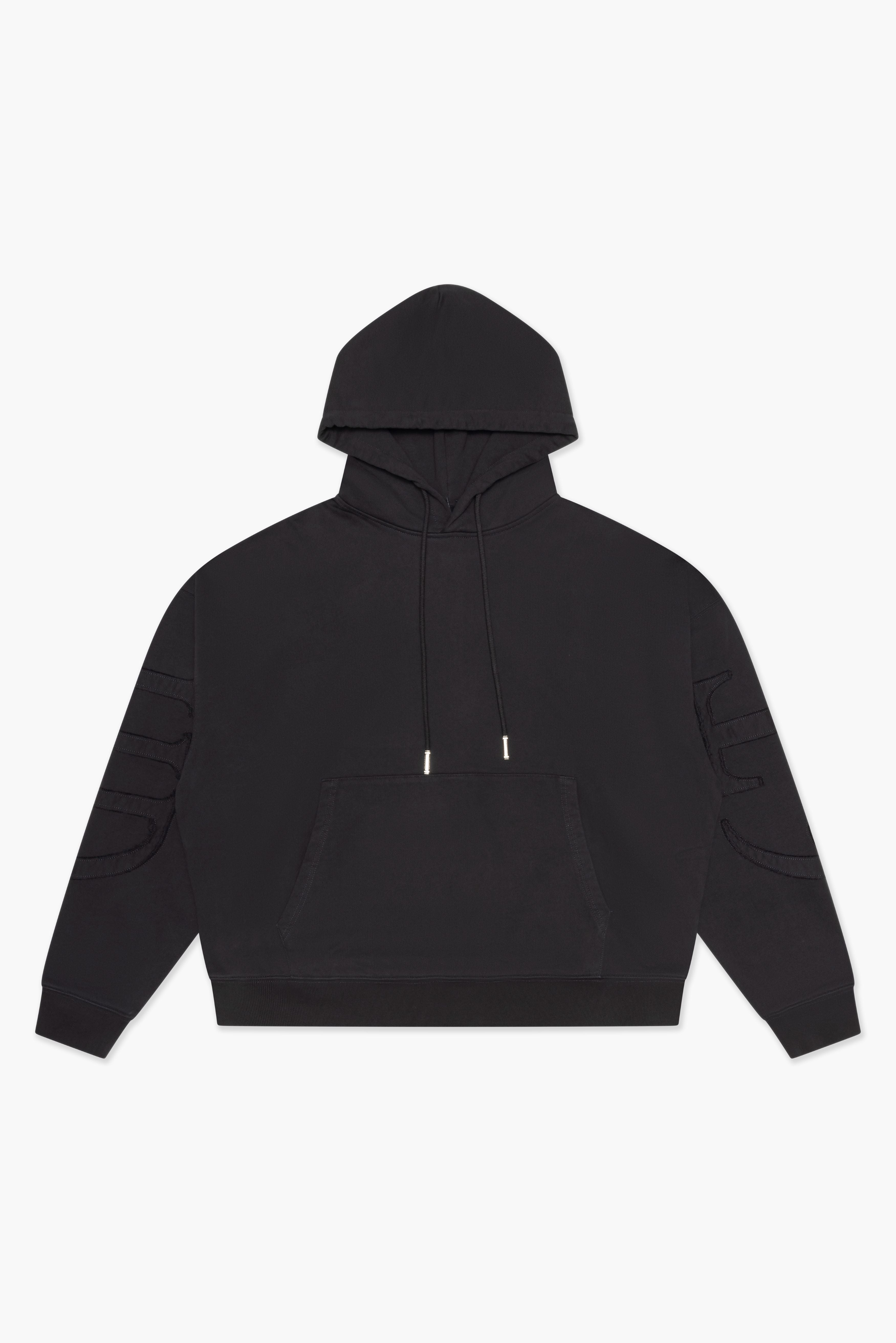 6Th Nbrhd Statement Men's Hoodie - Black