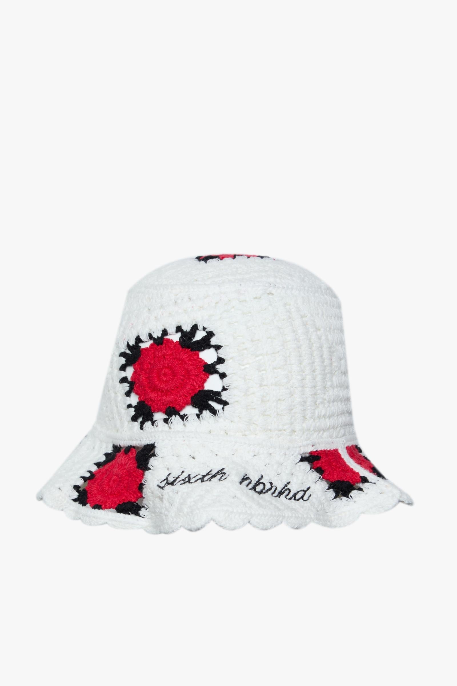 6Th Nbrhd Livin Men's Bucket Hat - White