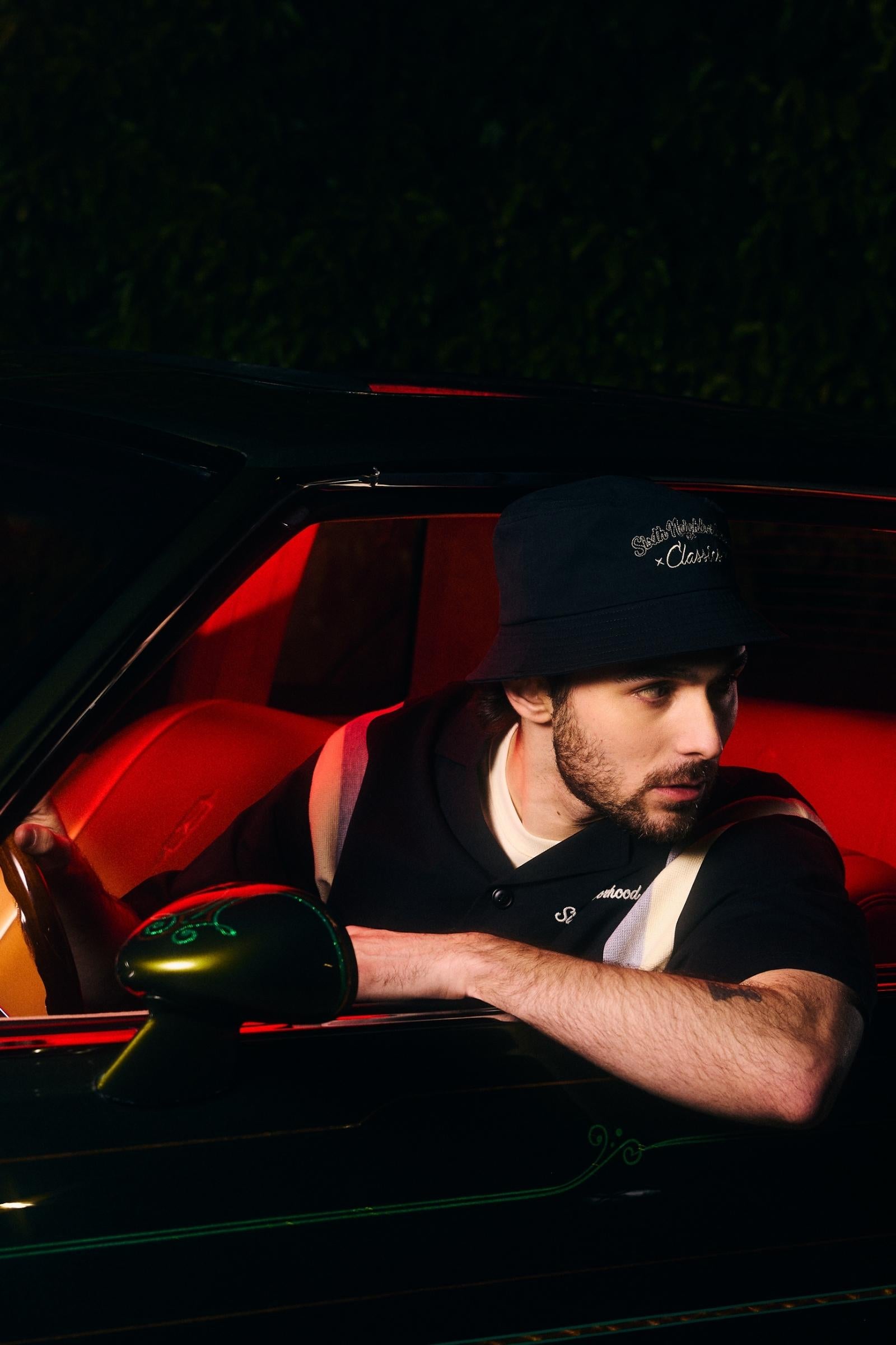 "Shade" Bucket Hat Black