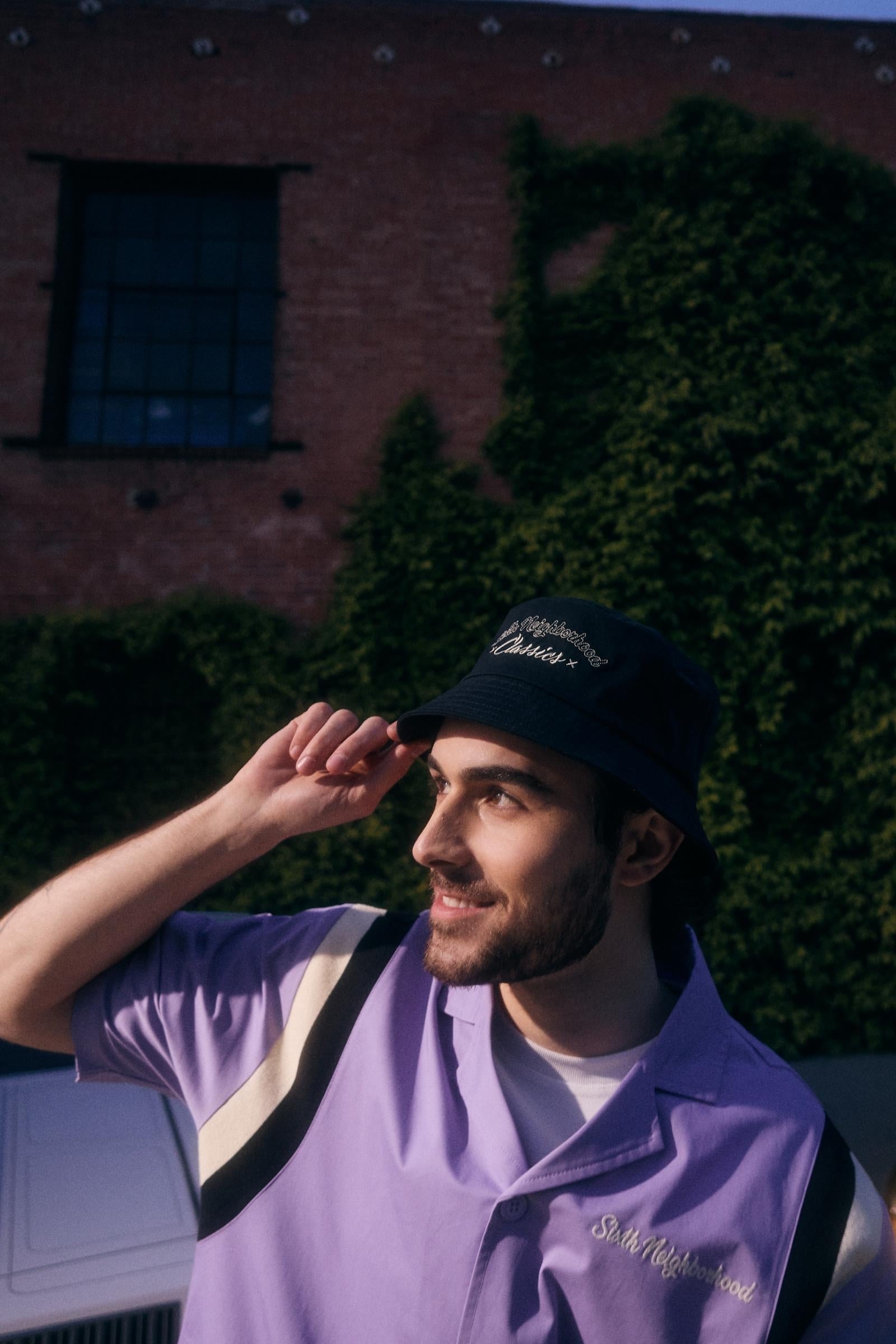 "Shade" Bucket Hat Black