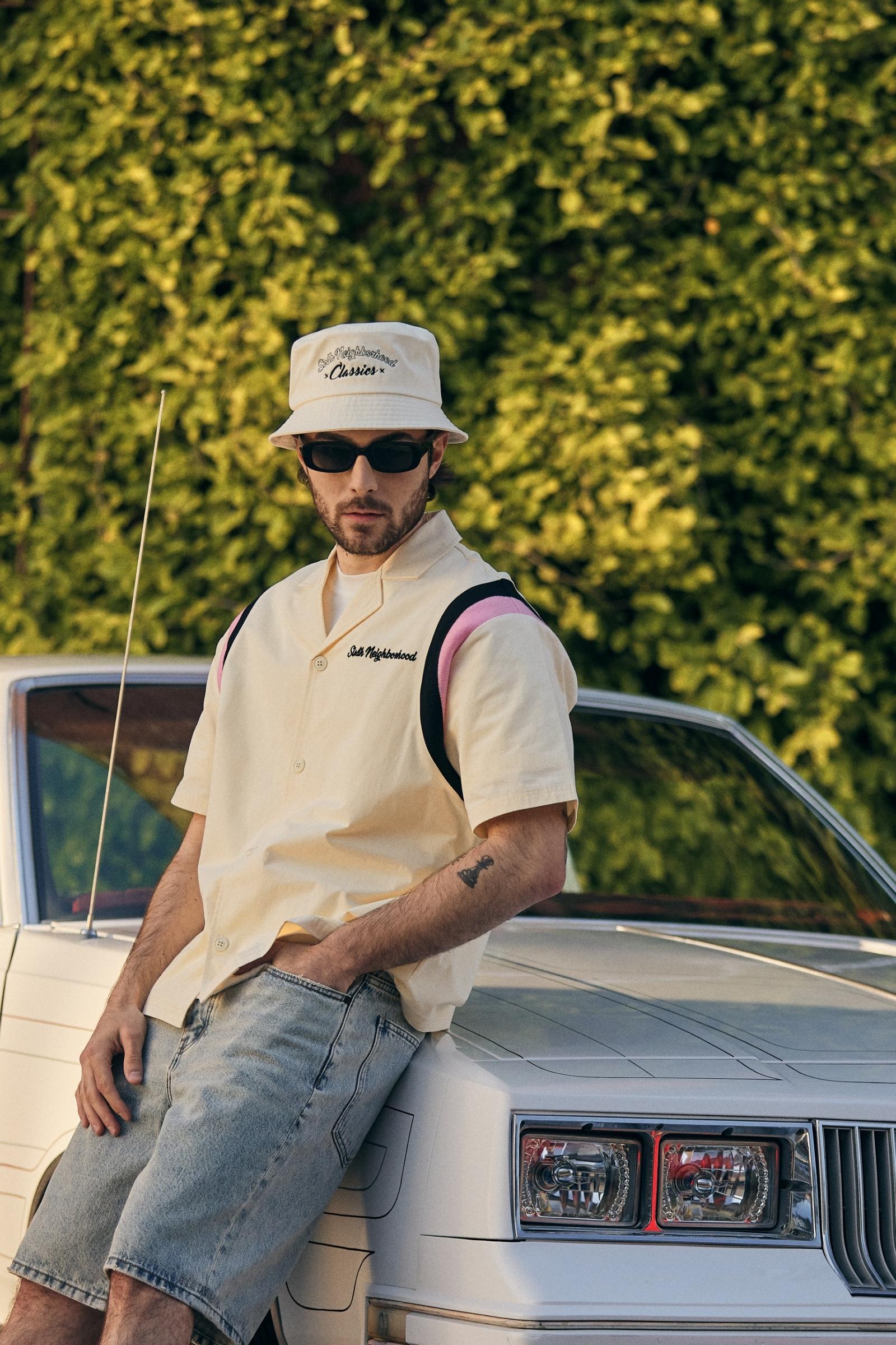 6Th Nbrhd Logo Bucket Hat - Embroidered