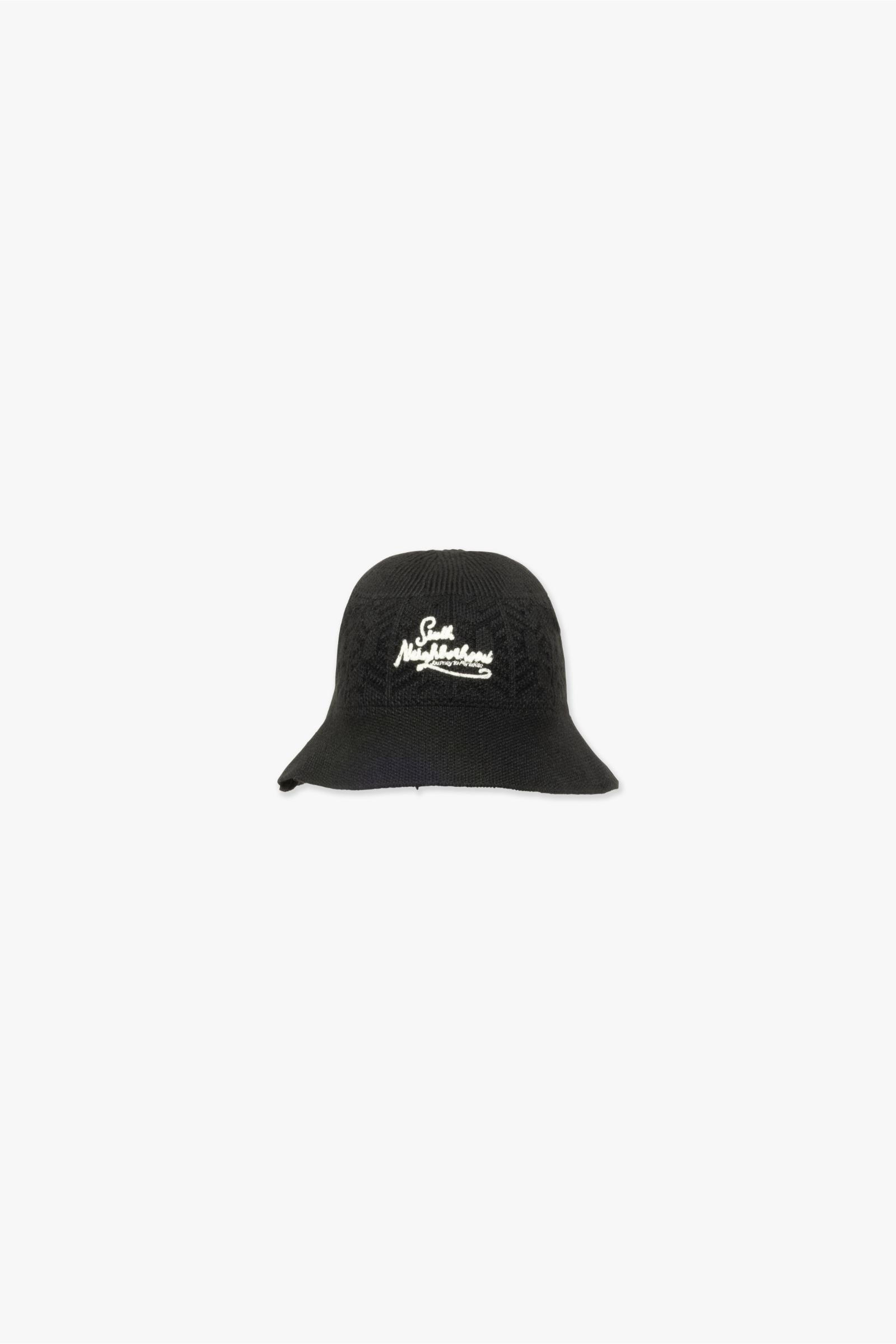 6Th Nbrhd Tiki Bucket Hat - Black
