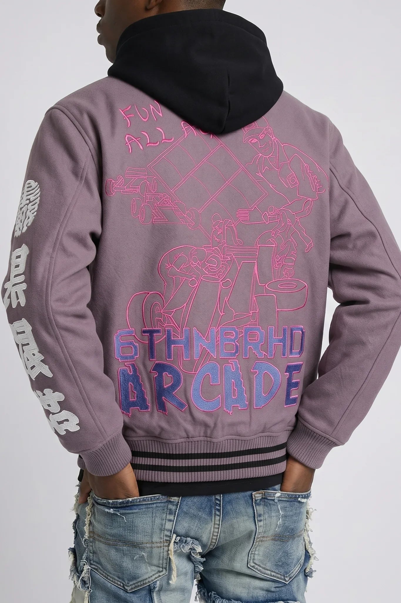 6Th Nbrhd Digital Men's Jacket