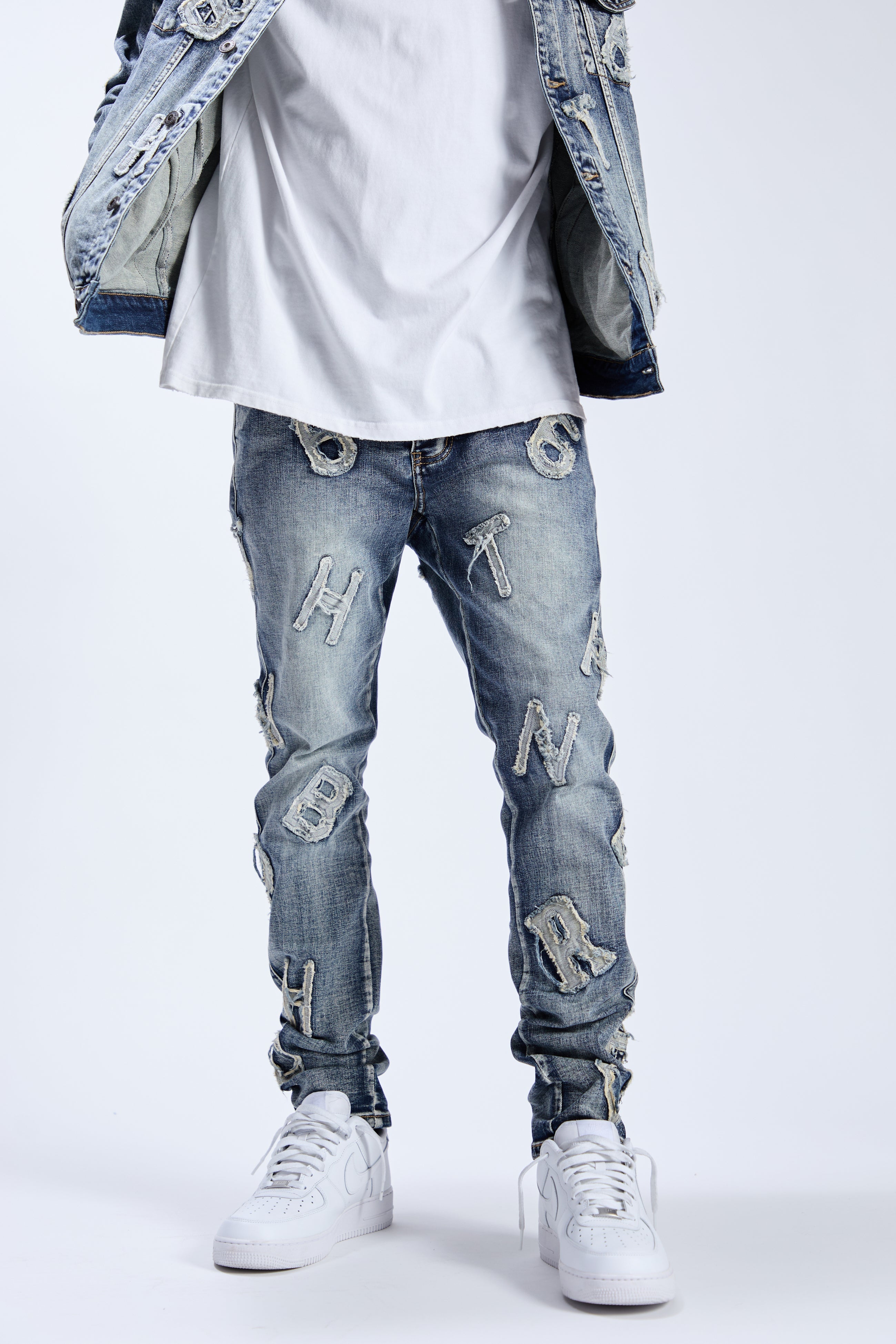 6Th Nbrhd Piece Men's Jeans - Blue