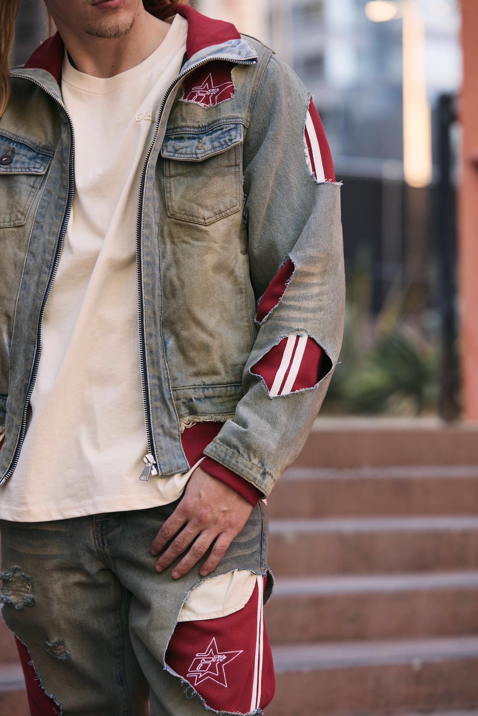 6Th Nbrhd Stripes Men's Jacket