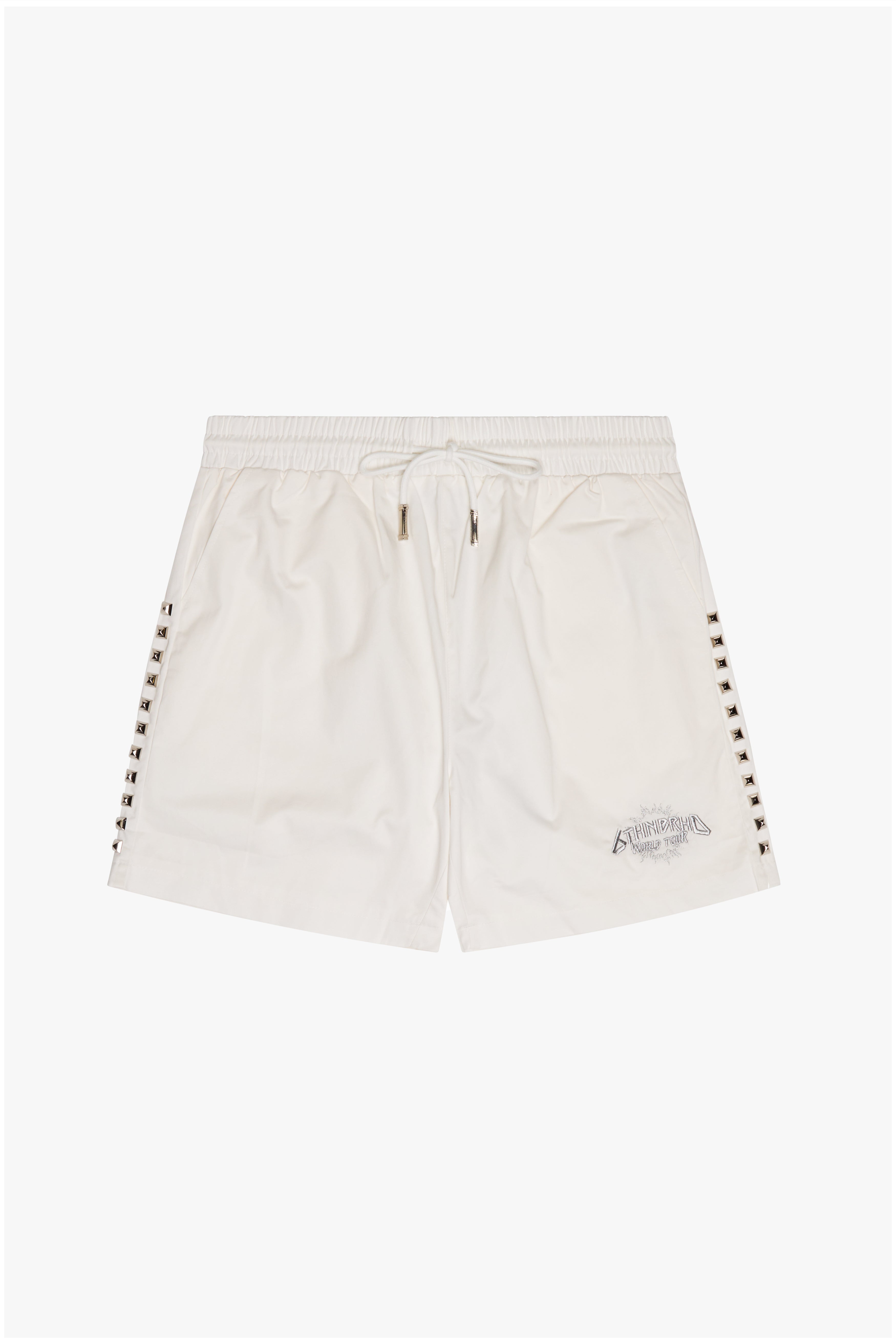 6Th Nbrhd Stunna Men's Shorts - White
