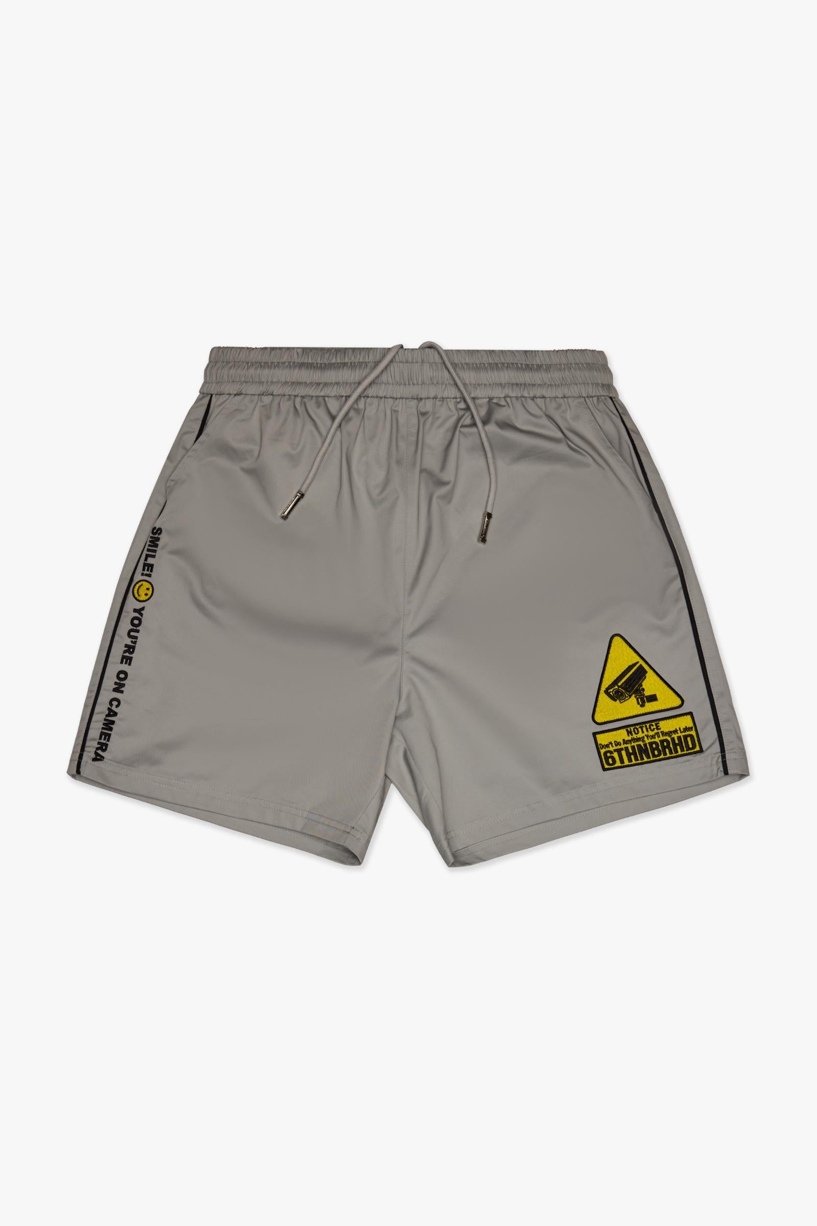 6Th Nbrhd Smile Bowling Shorts - Gray