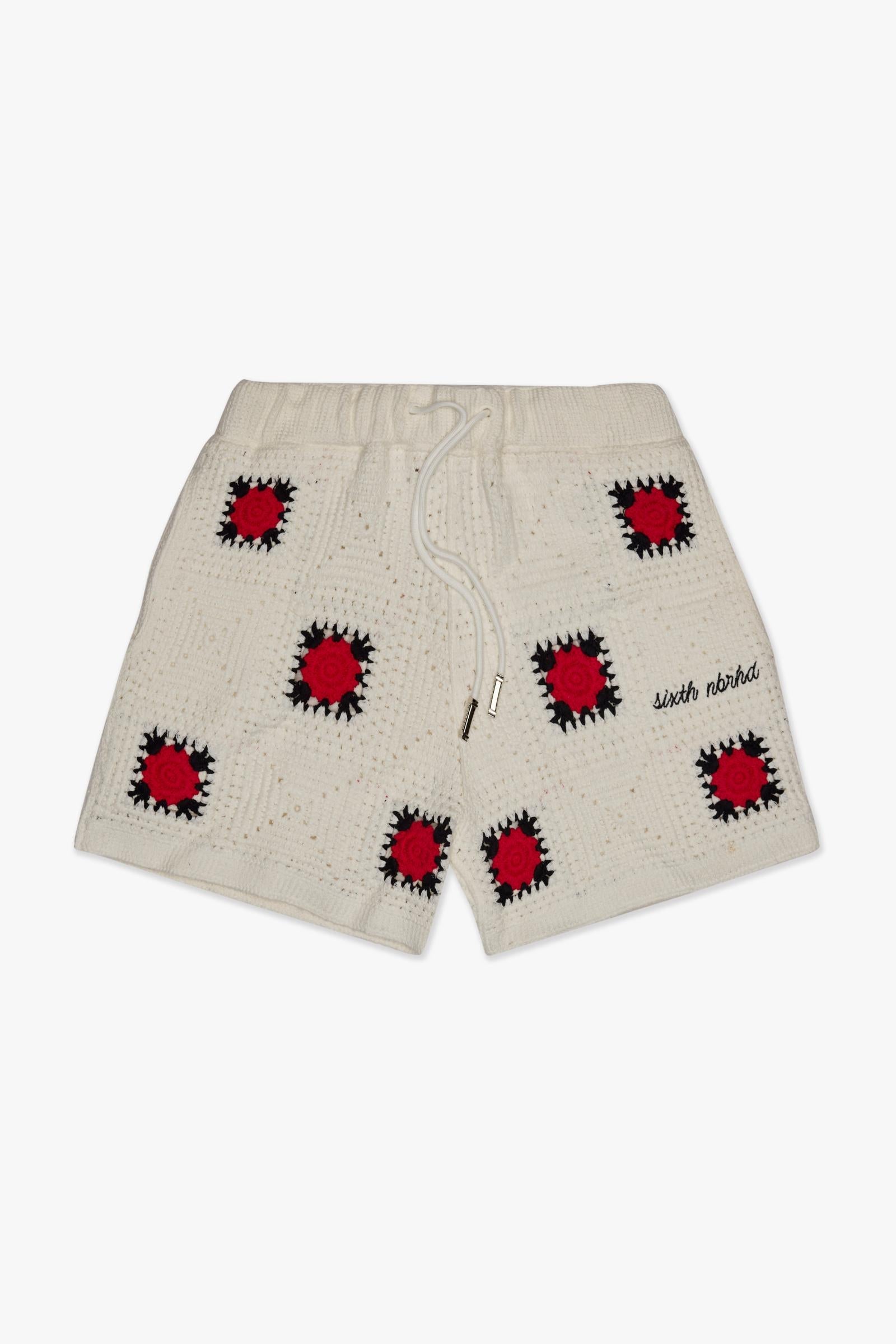 6Th Nbrhd Handmade Men's Shorts - White