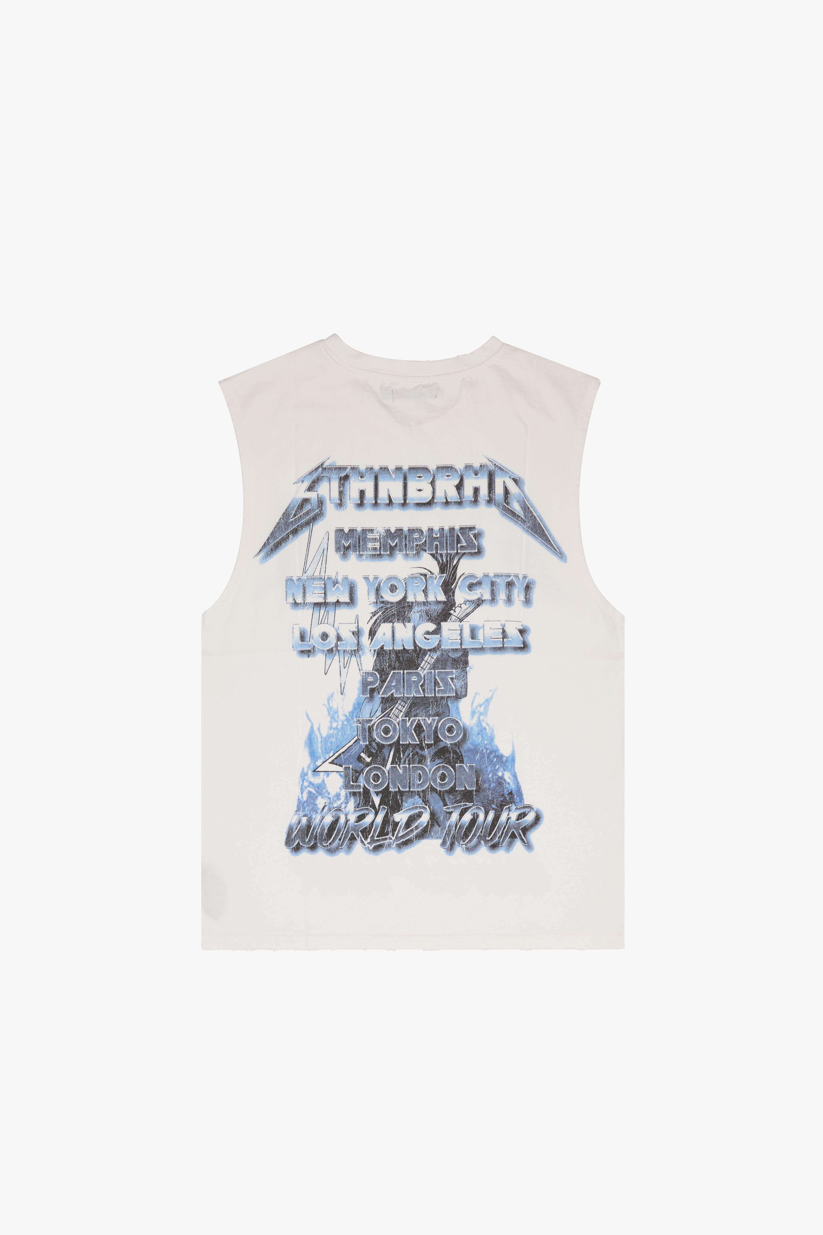 6Th Nbrhd World Tour Men's T-Shirt - White