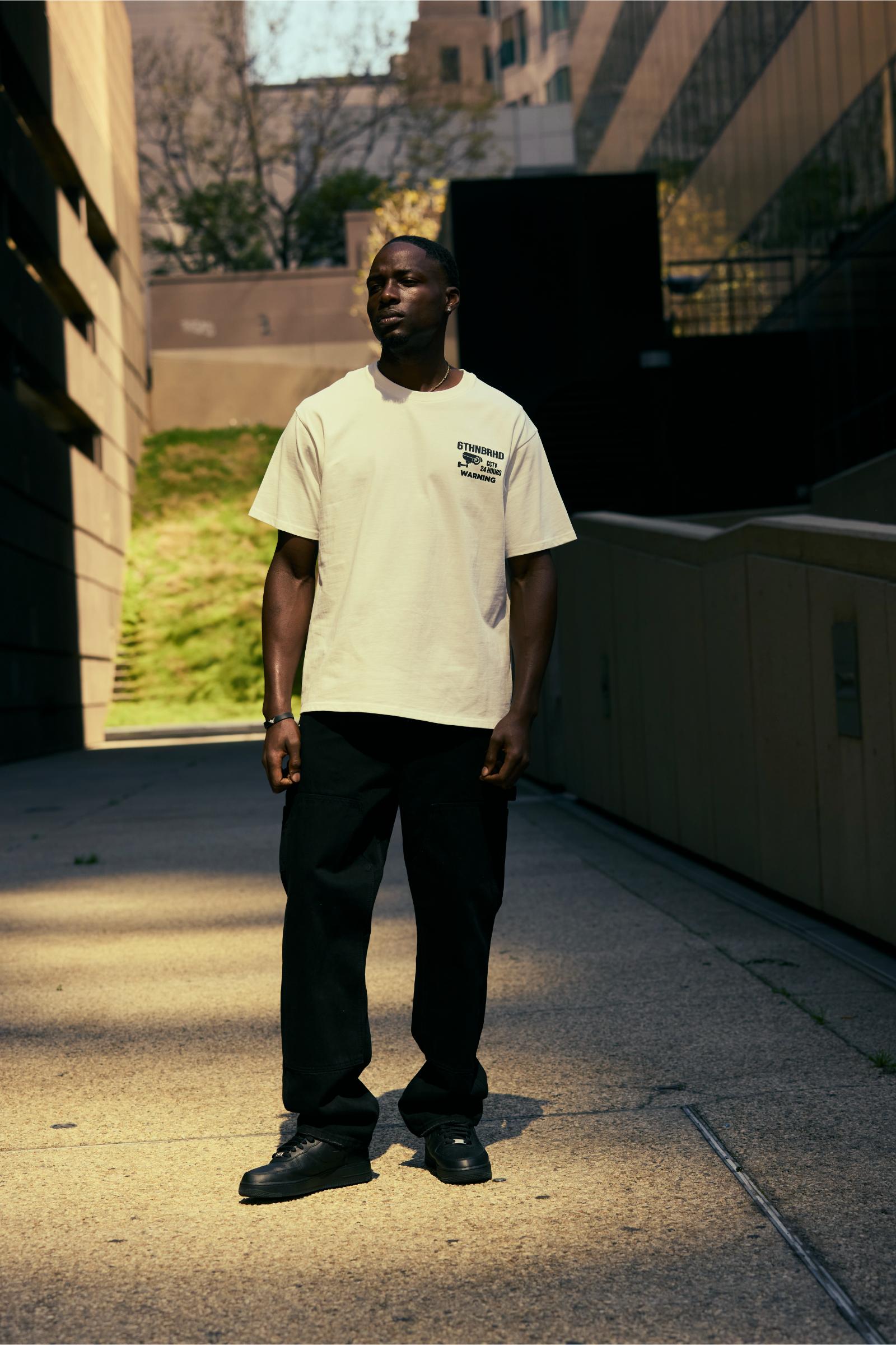 6Th Nbrhd Warning Tee Men's T-Shirt