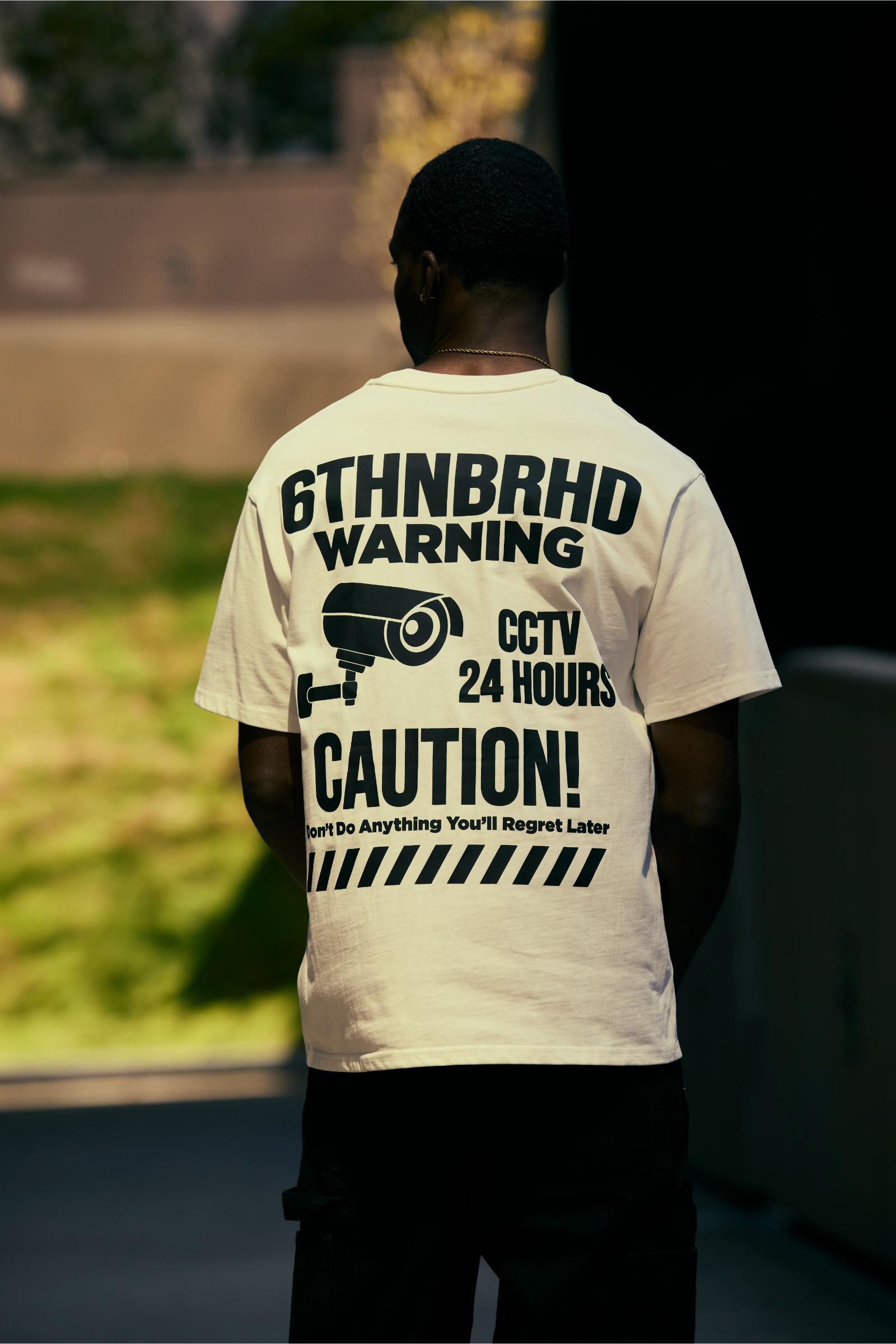6Th Nbrhd Warning Tee Men's T-Shirt