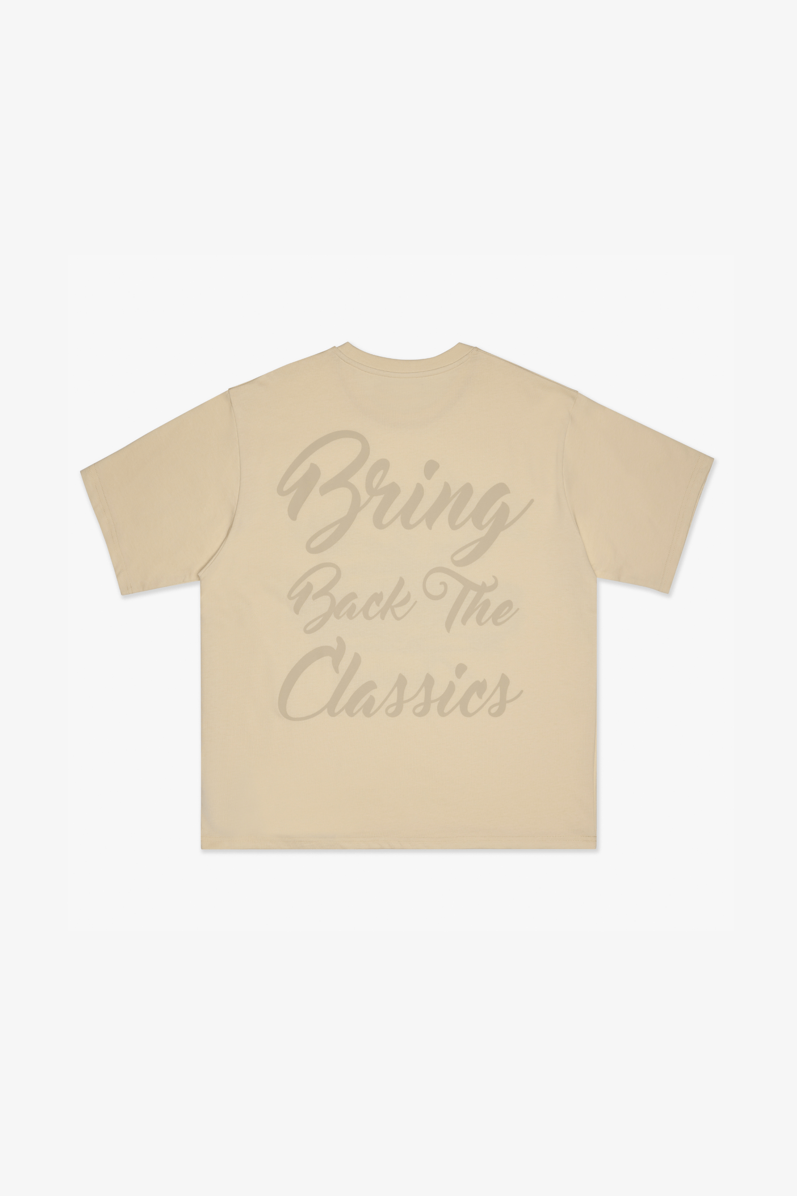 6Th Nbrhd Classic Is Back Men's T-Shirt - Beige
