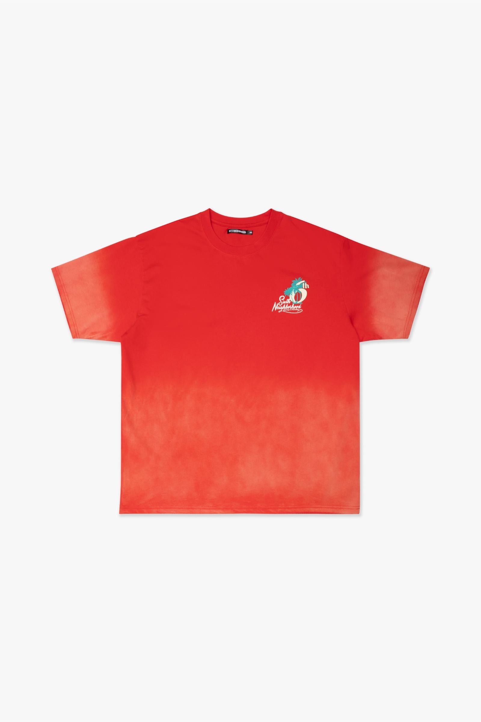 6Th Nbrhd Paradise Men's T-Shirt - Red