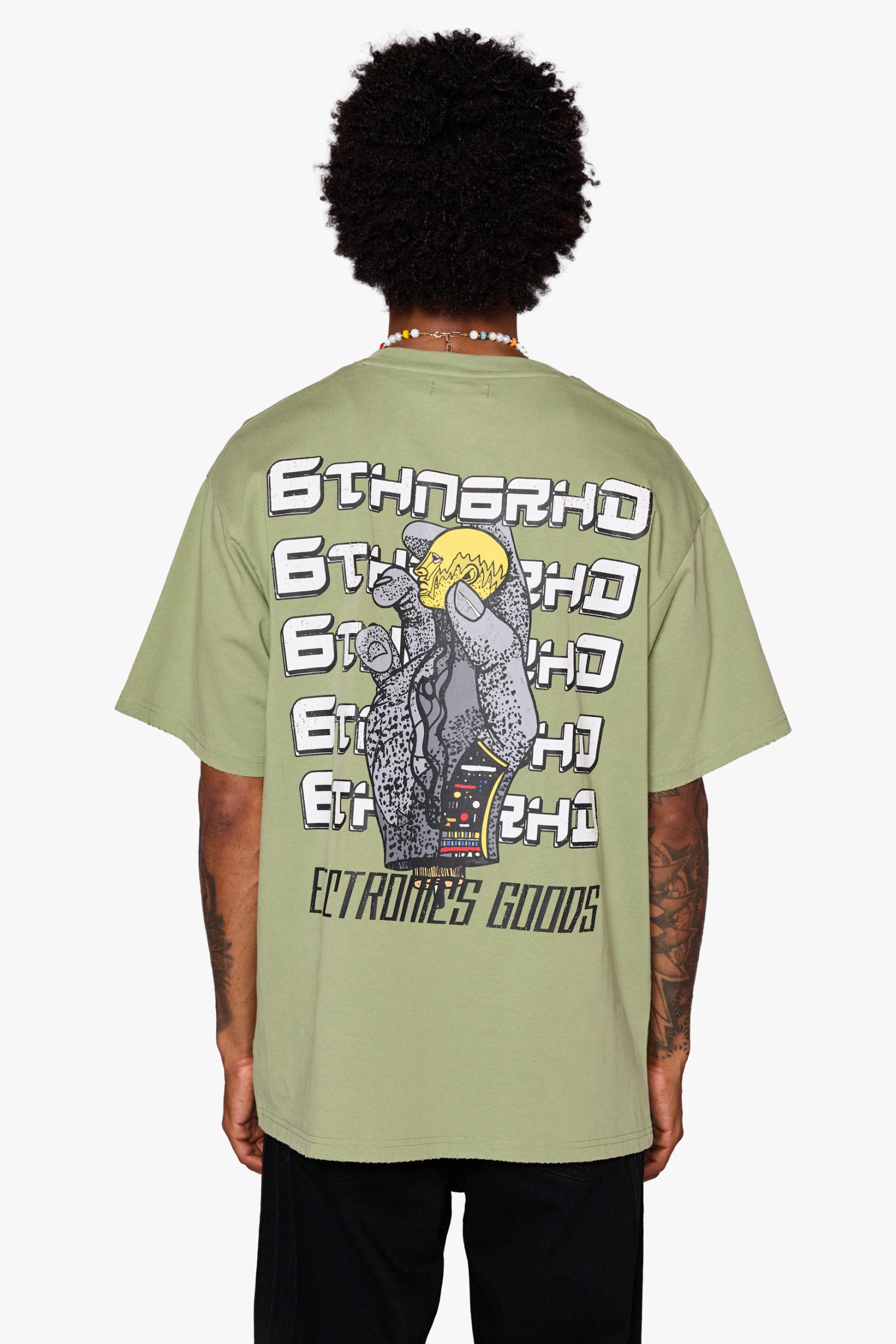 6Th Nbrhd Build Your Future Men's T-Shirt - Olive