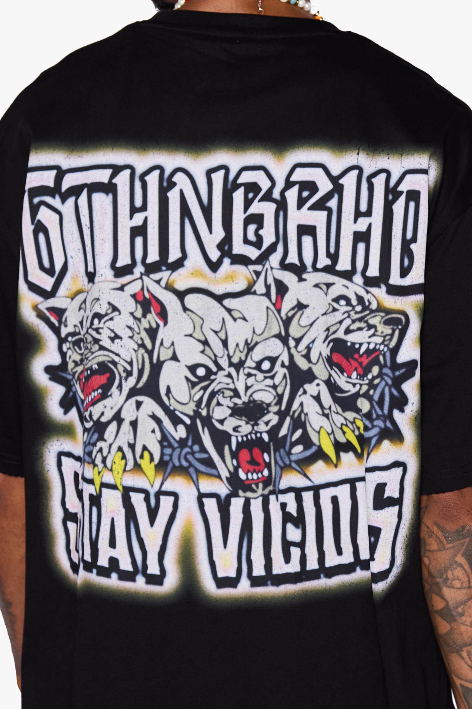 6Th Nbrhd Stay Vicious Men's T-Shirt
