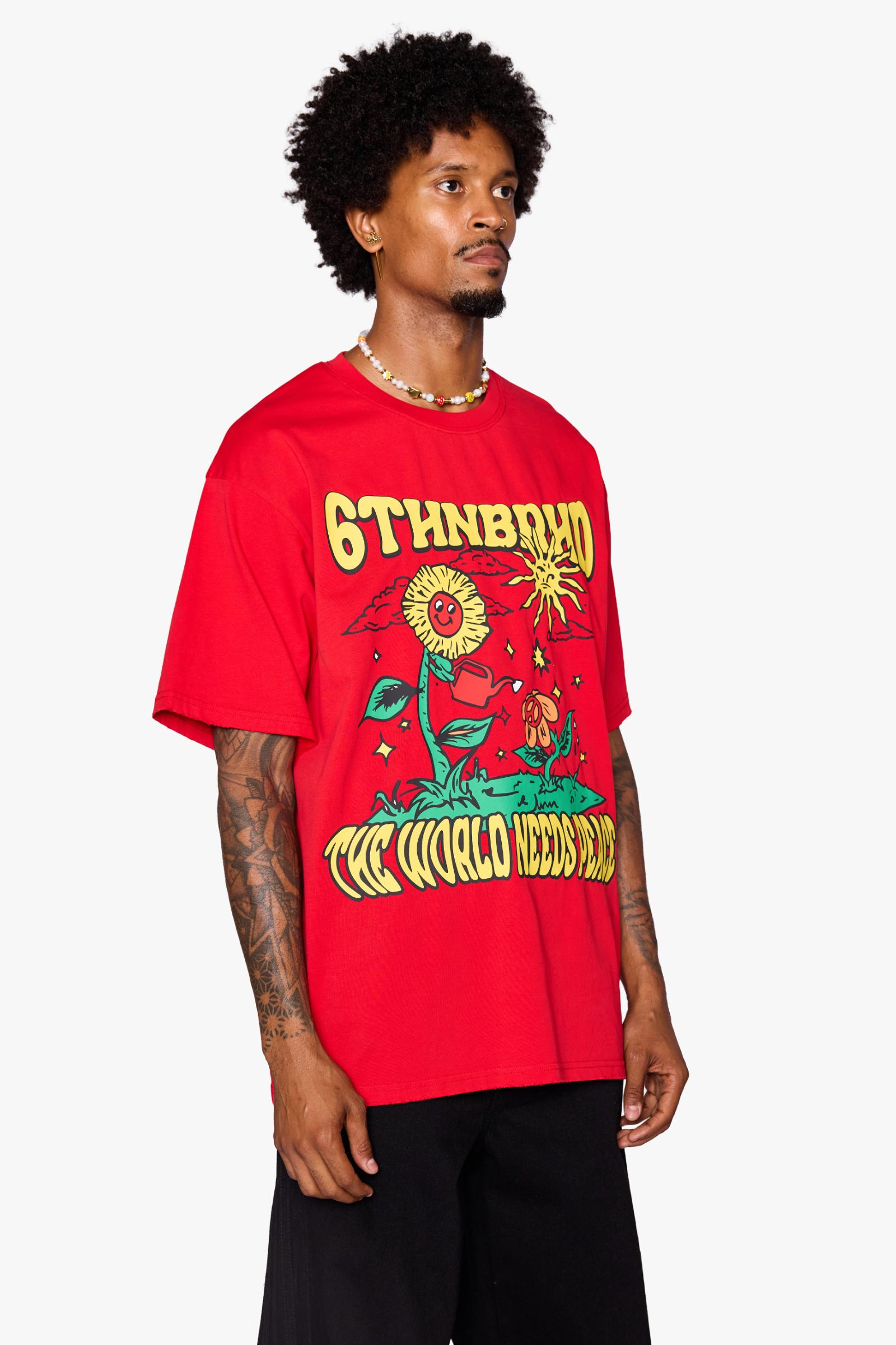 6Th Nbrhd Need Peace Men's T-Shirt