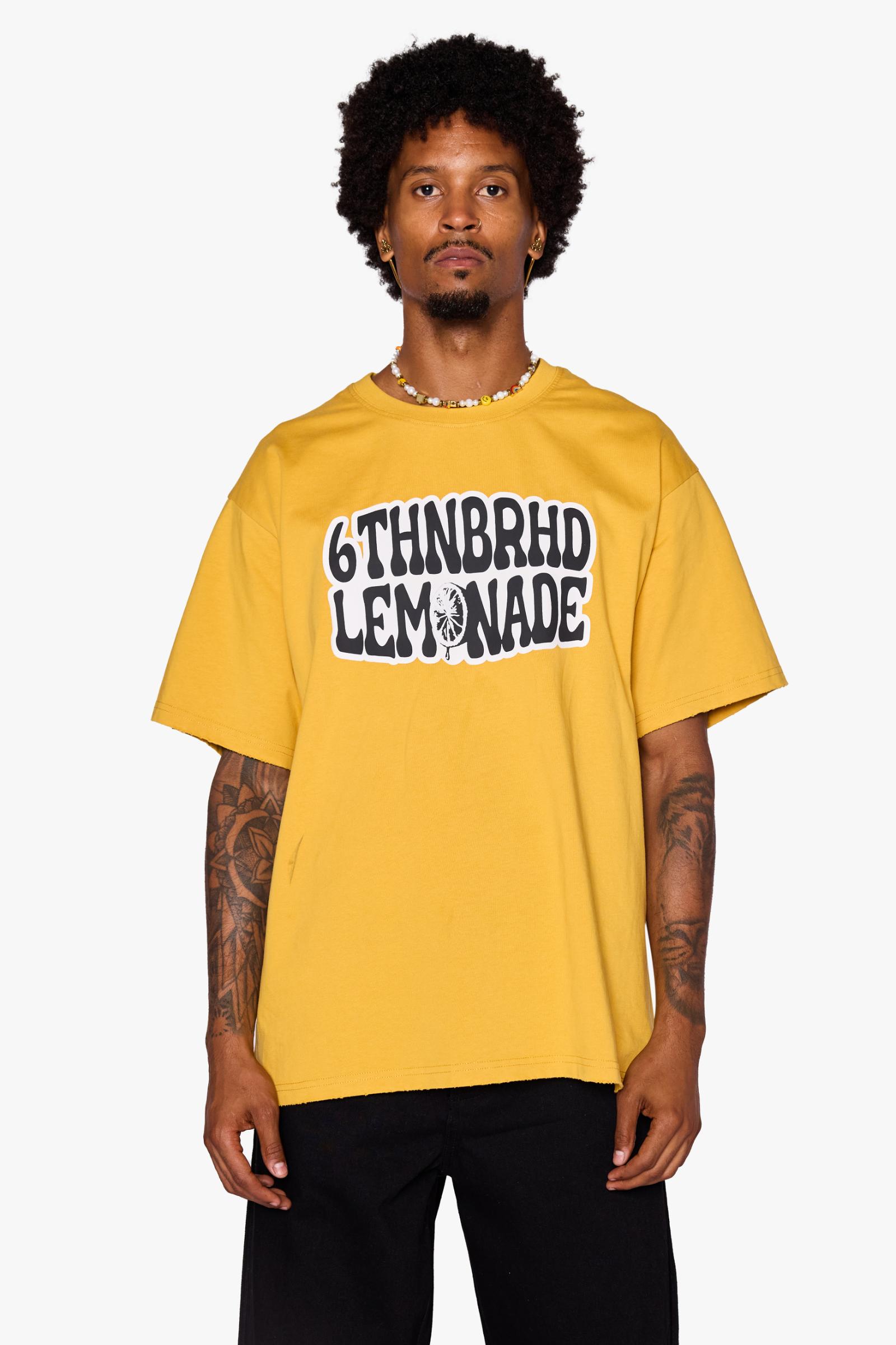 6Th Nbrhd Lemonhead Men's T-Shirt - Yellow