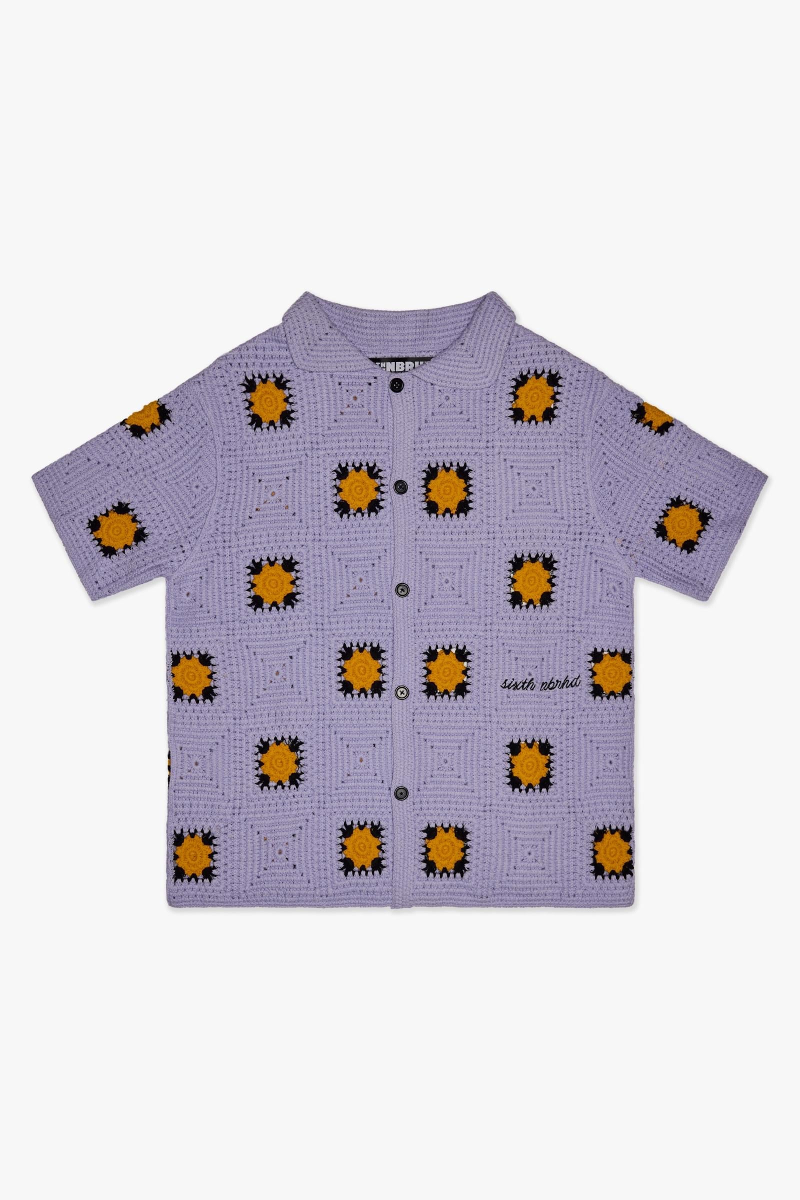 6Th Nbrhd Bazzar Men's Shirt - Lavender
