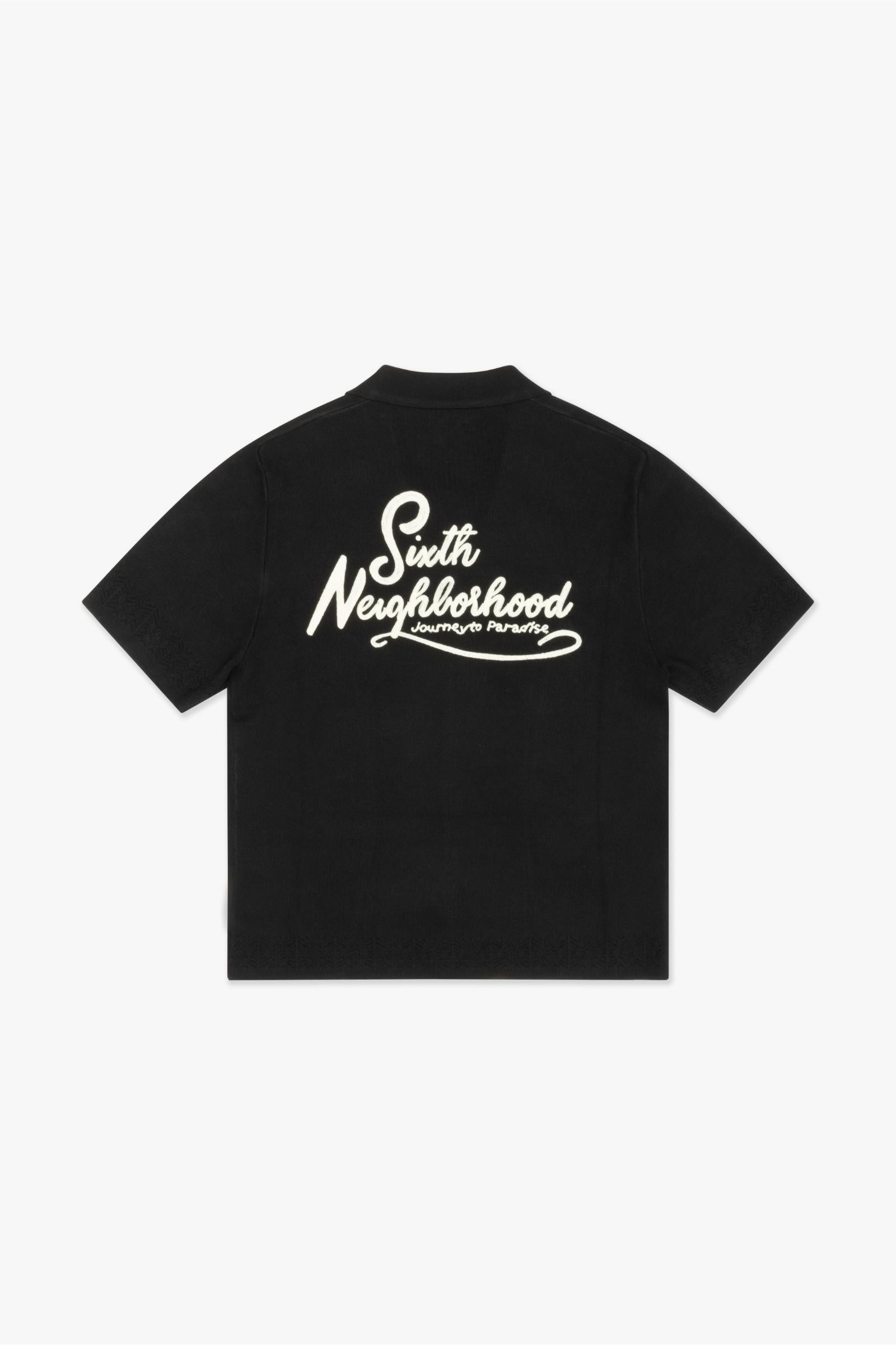 6Th Nbrhd Tropics Men's Shirt - Black