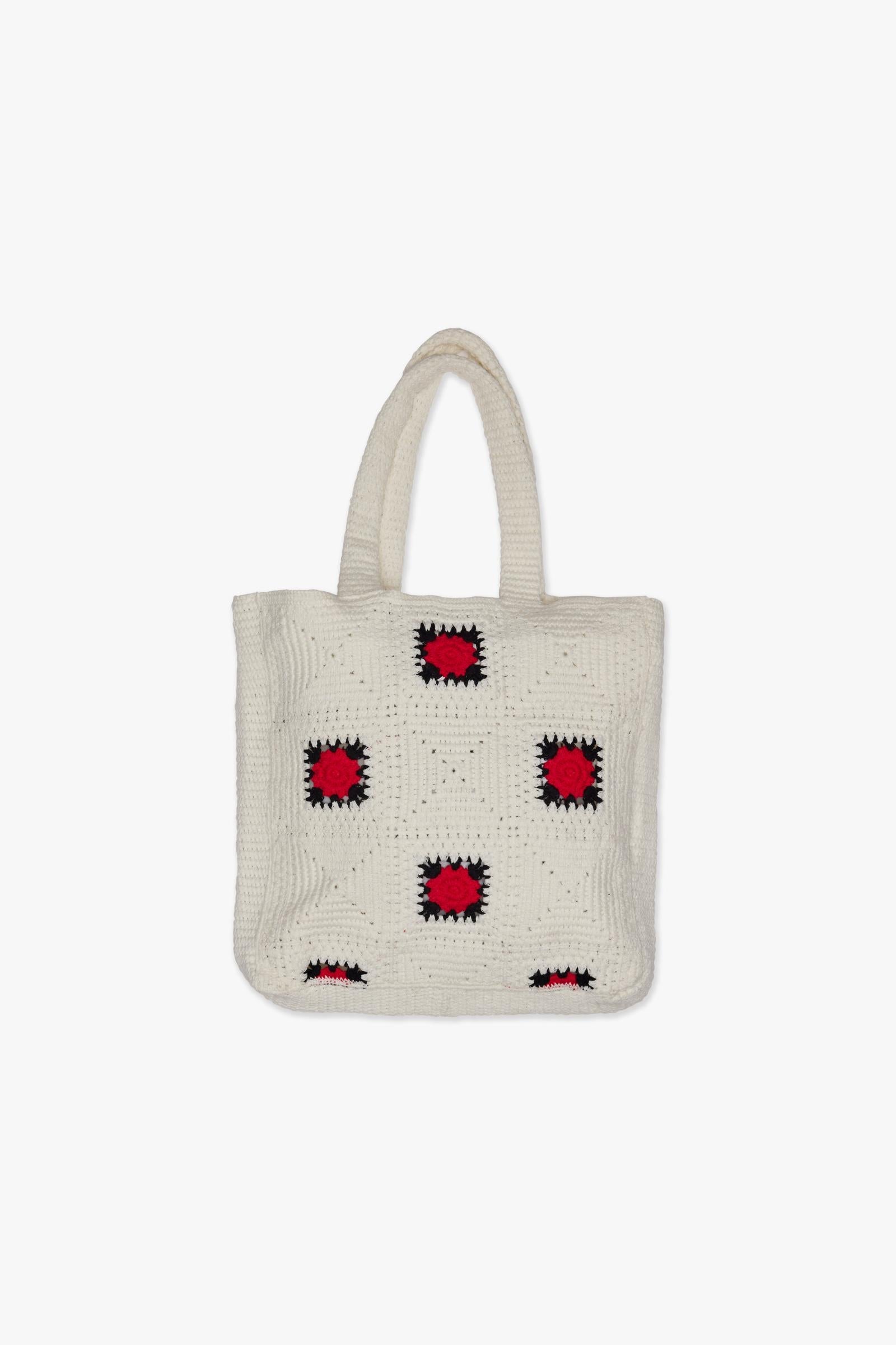 6Th Nbrhd Market Tote Bag - White