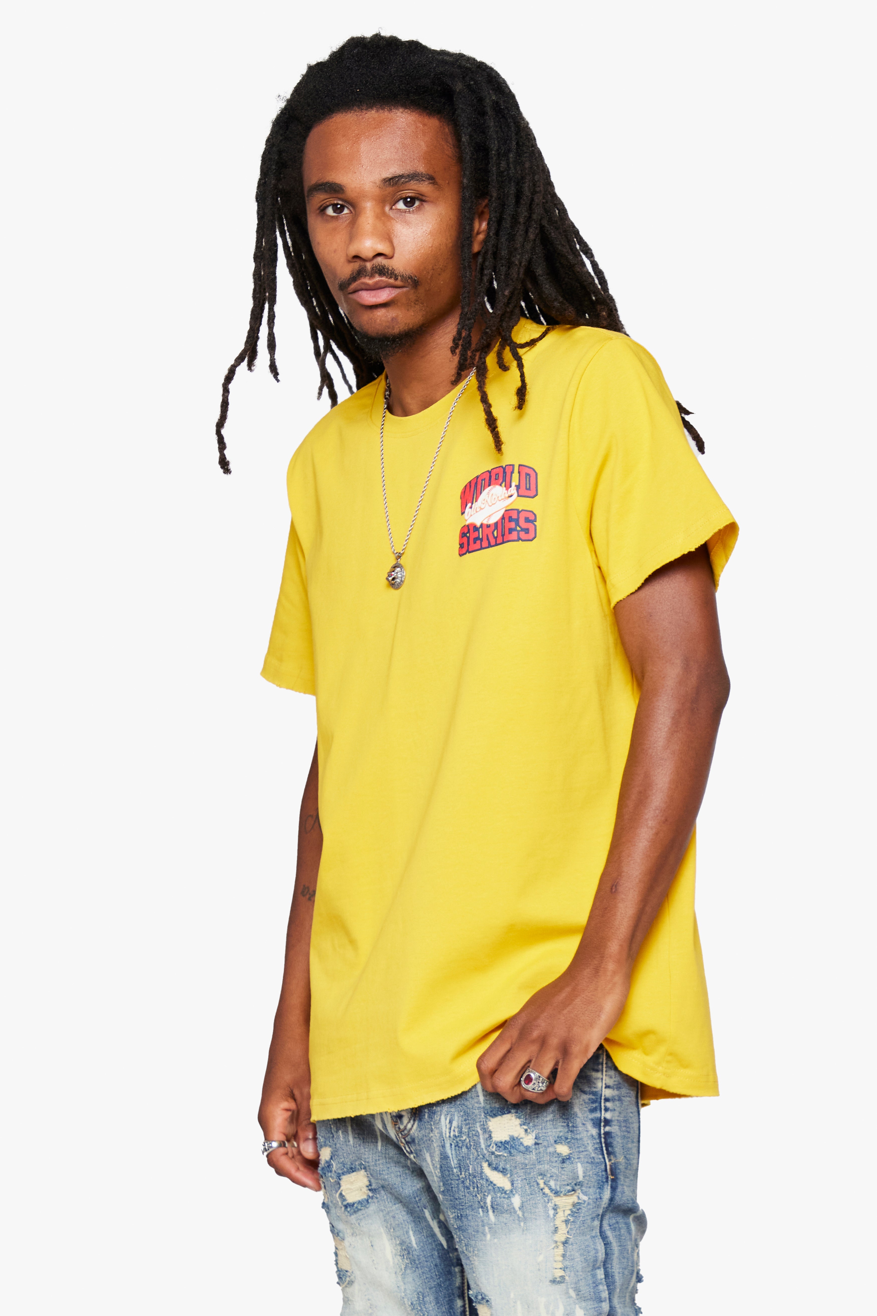 6Th Nbrhd Homerun Men's T-Shirt - Yellow