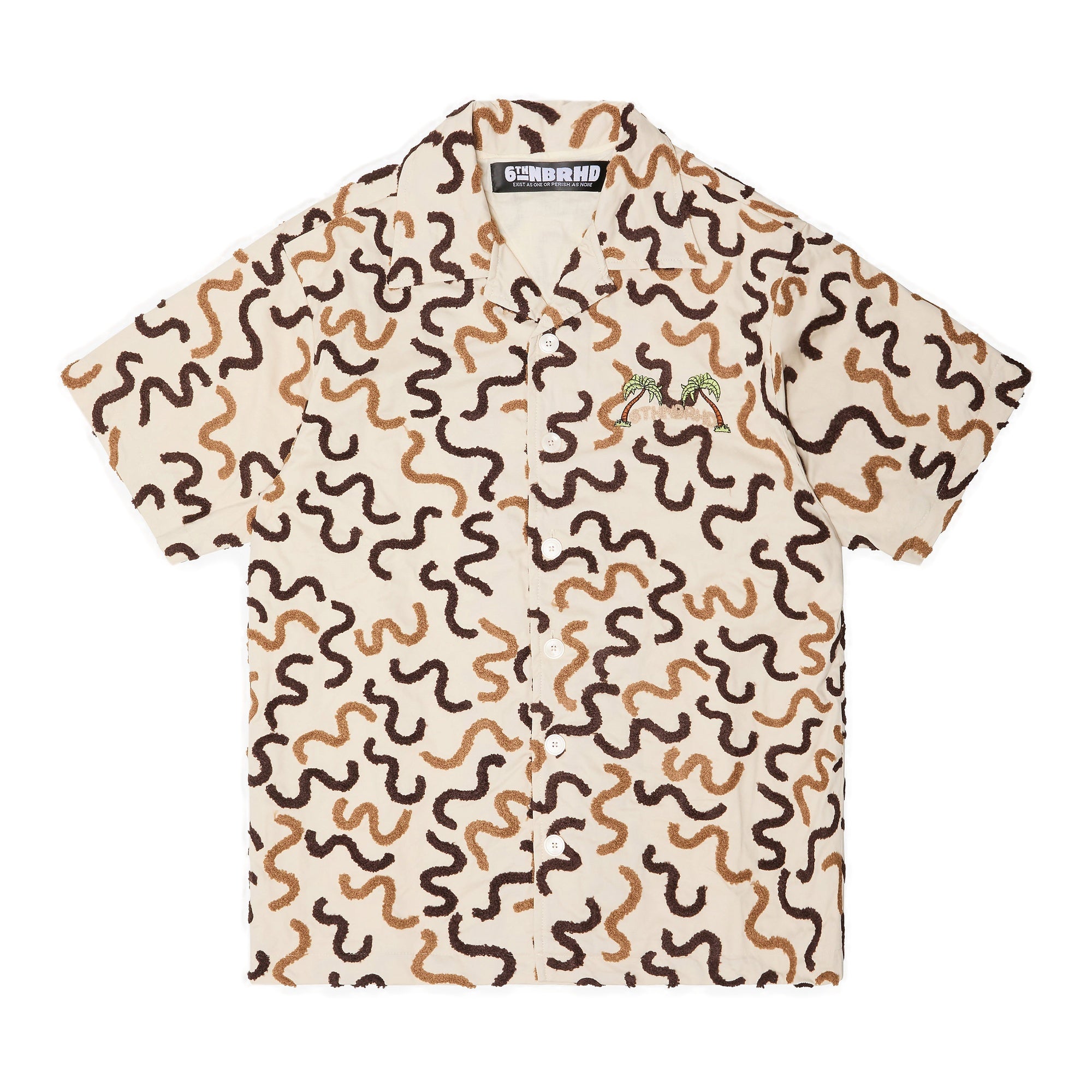 6Th Nbrhd Cruise Men's Shirt - Beige