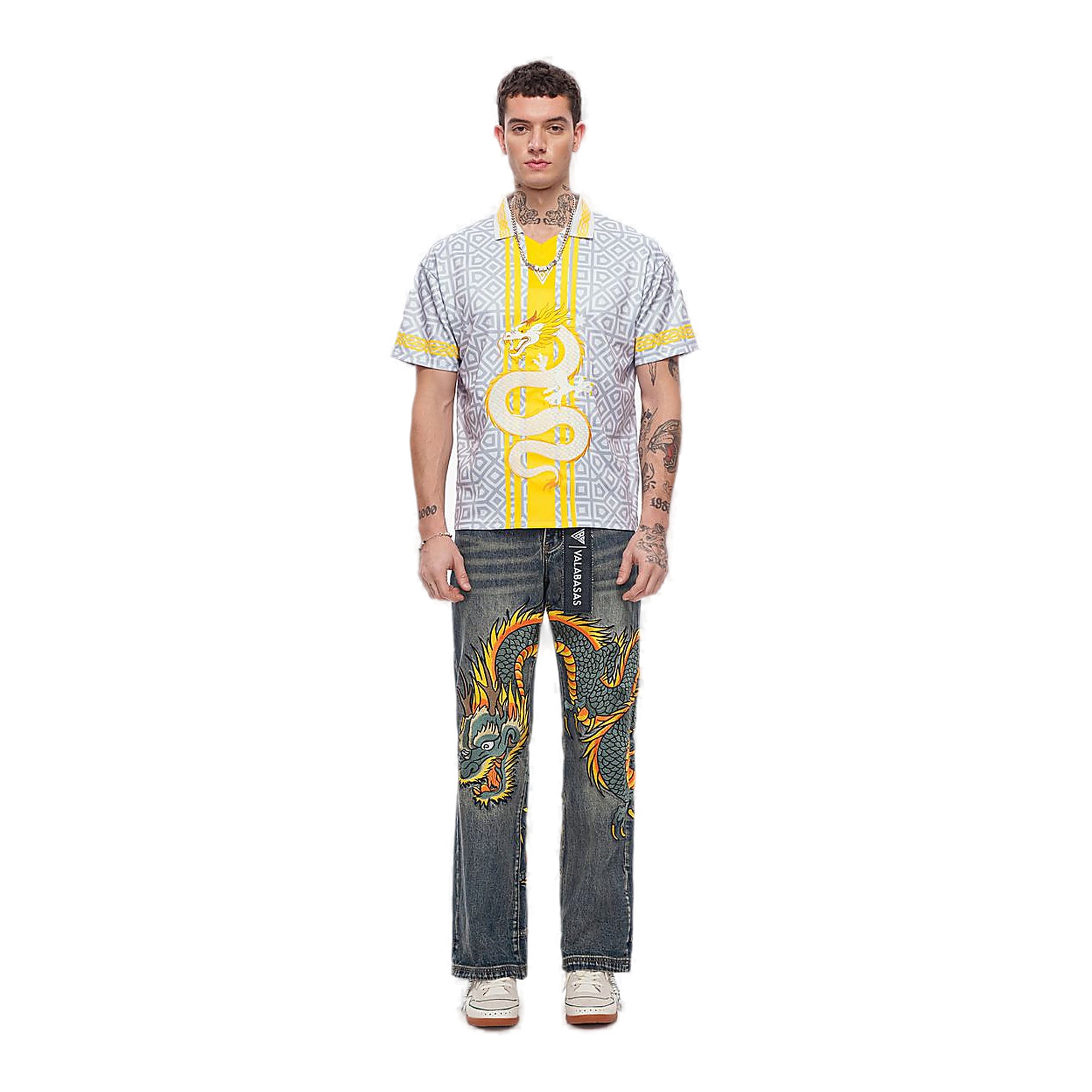 Valabasas Sky Serpent Jeans - Baggy Fit