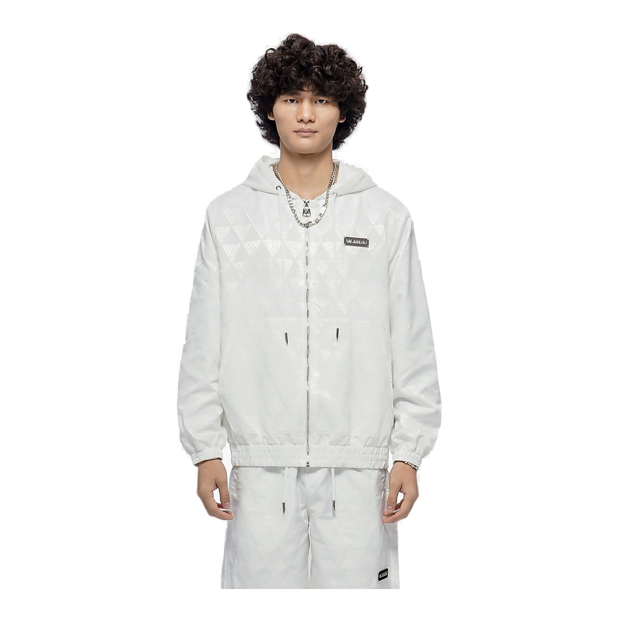 Valabasas Monogram Jacket - Windbreaker White