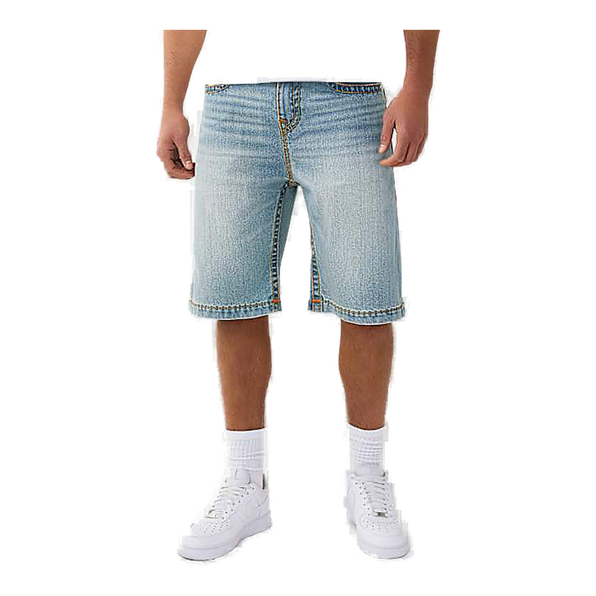 True Religion Flap Shorts - Contrast Stitching