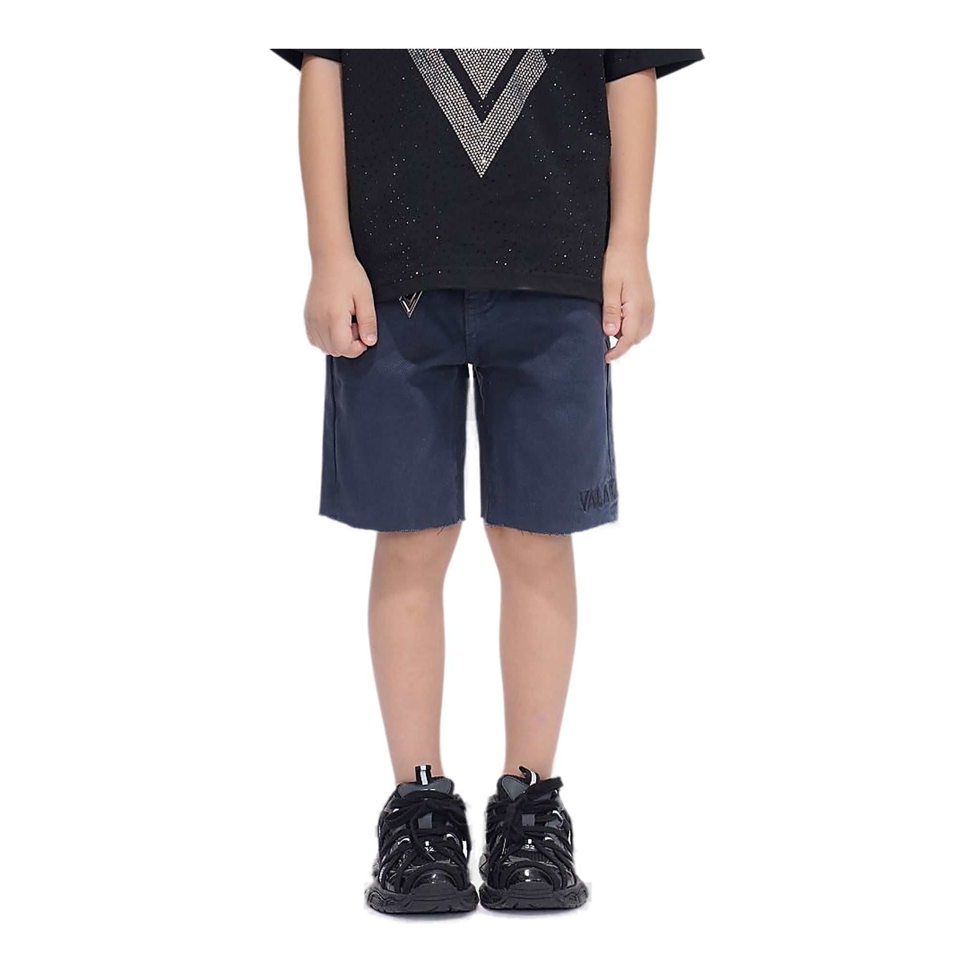 Valabasas Raw Kids Shorts - Waxed Denim
