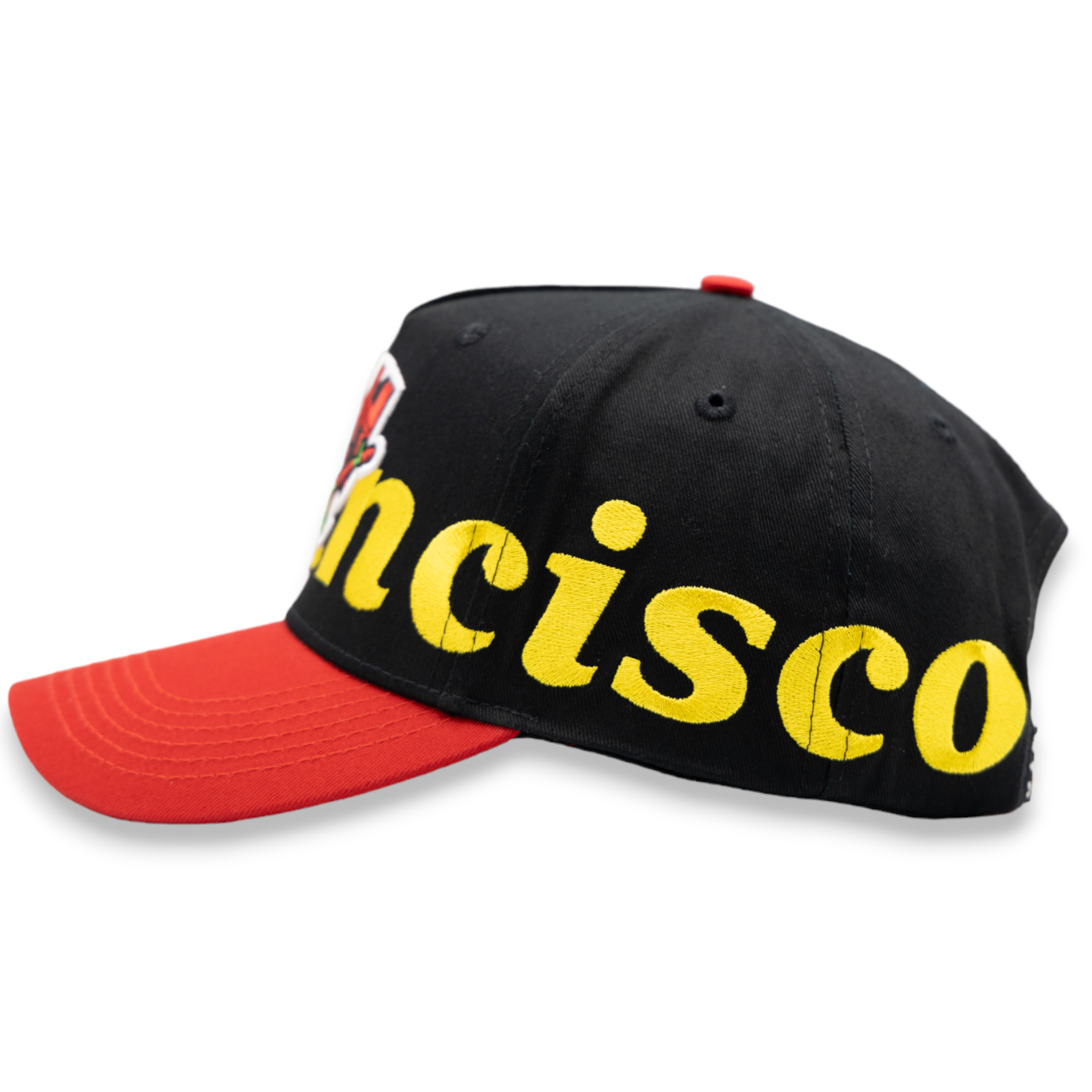 Gth Gth - San Francisco All Round Snapback Hat - Black