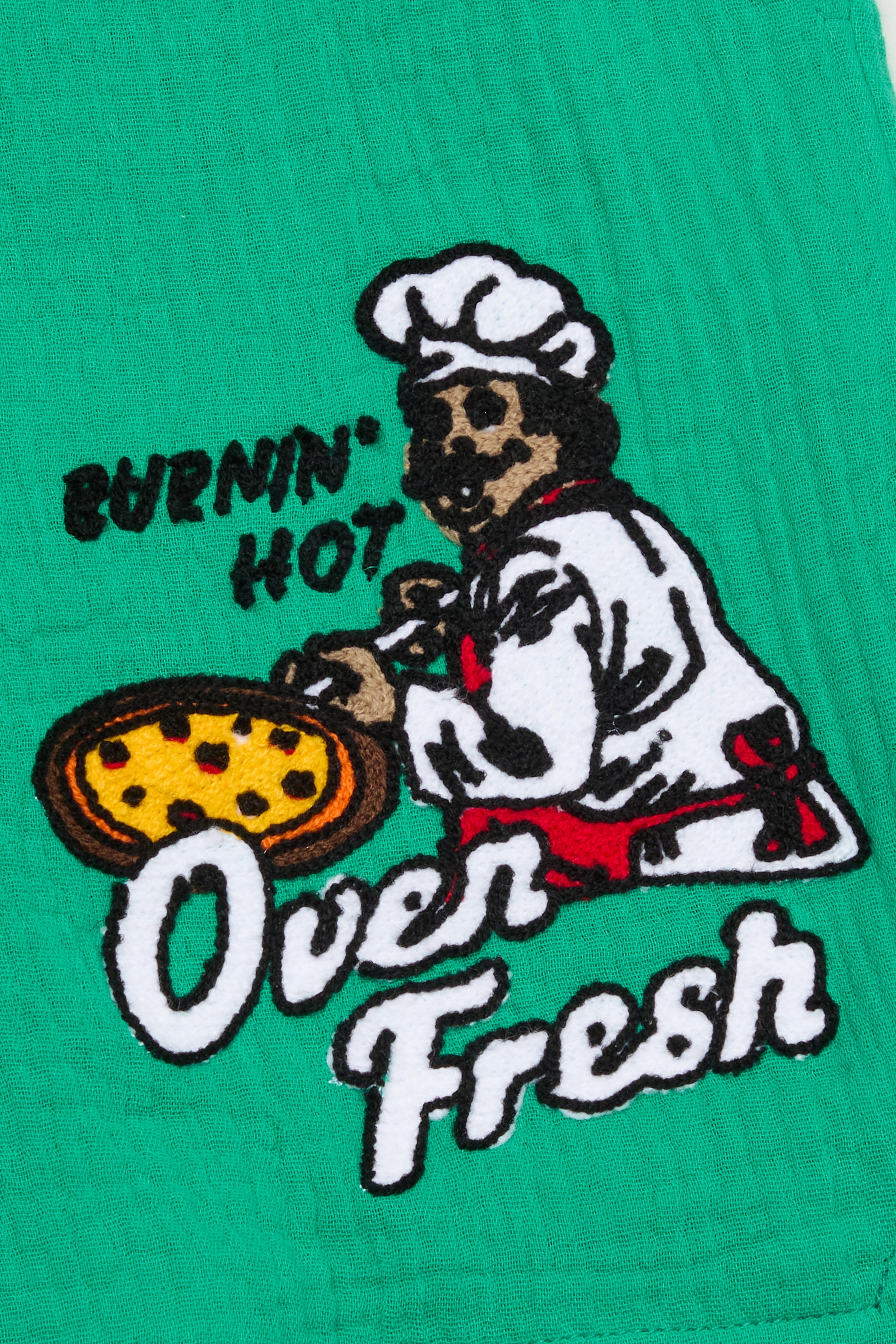 6Th Nbrhd Pizza Men's Shorts - Green