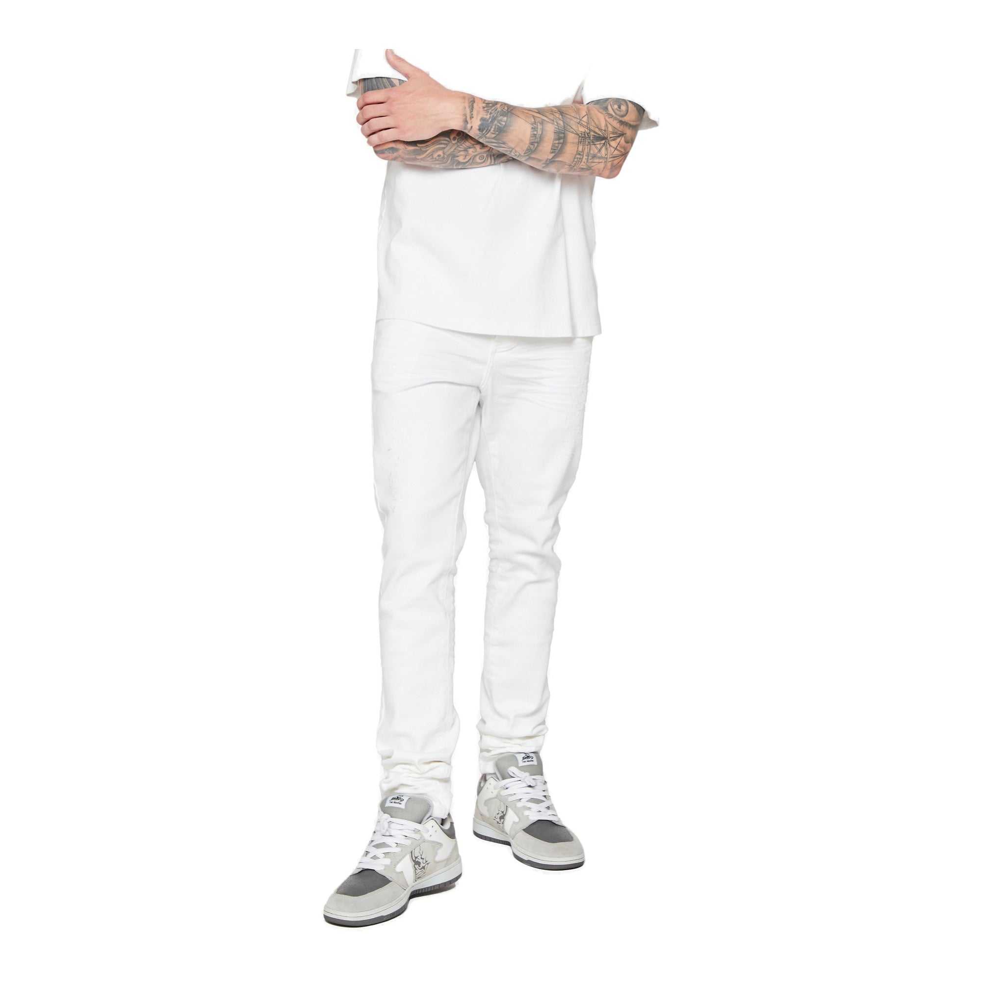 6Th Nbrhd Pali Men's Jeans - White