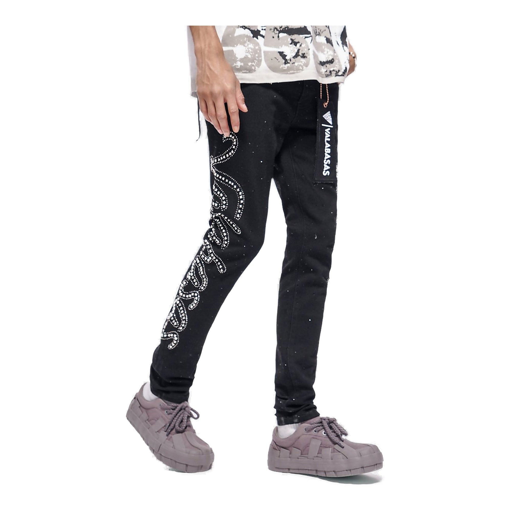 Valabasas Licium Jet Skinny Jeans