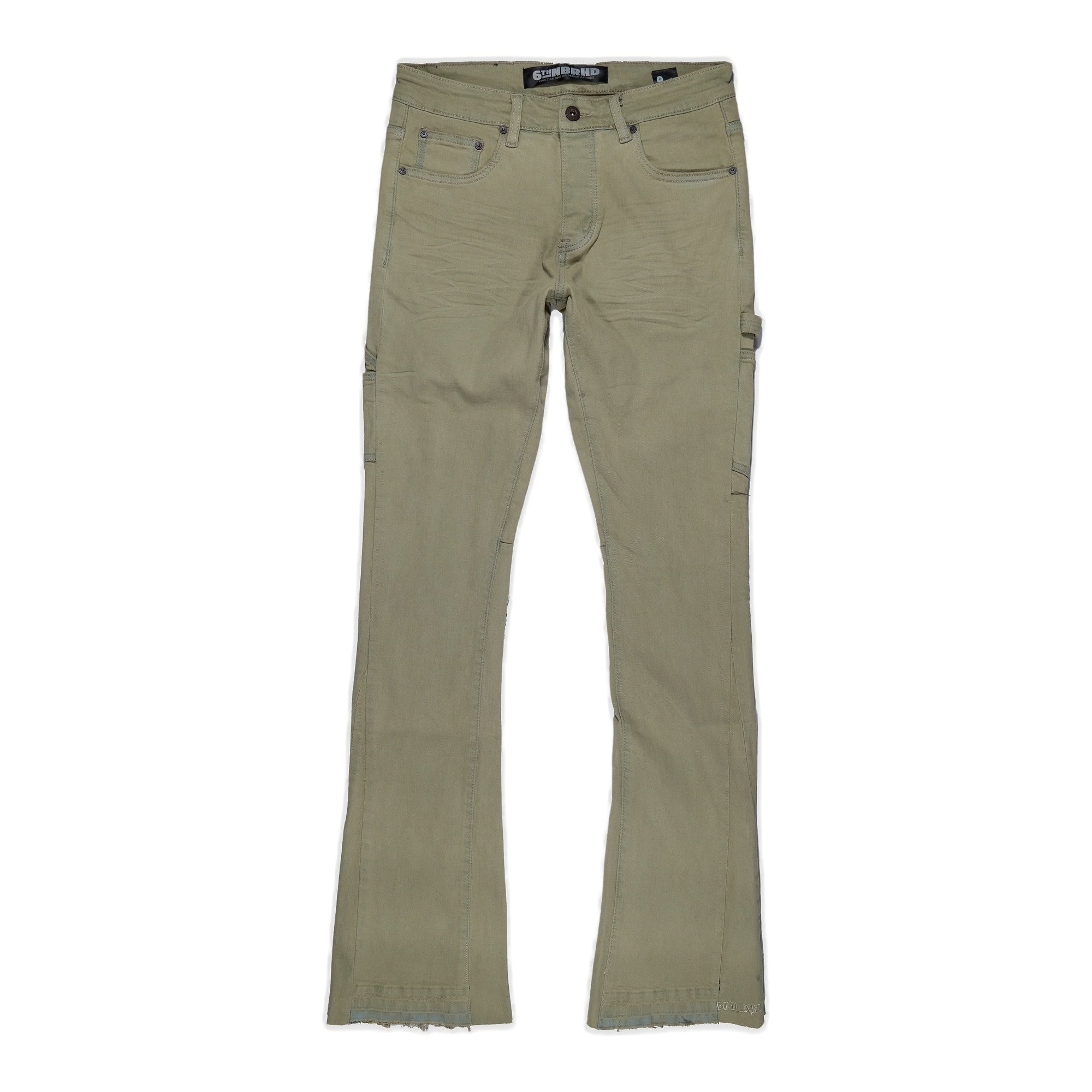 6Th Nbrhd New Fields Men's Jeans - Olive