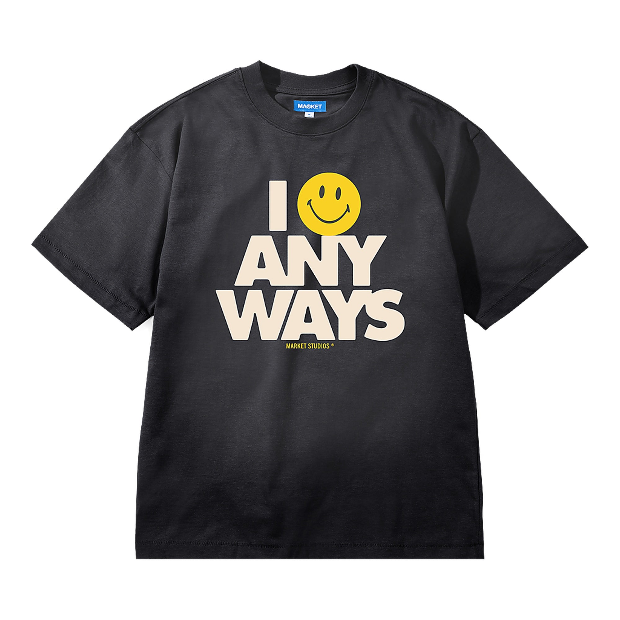 Market Black T-Shirt