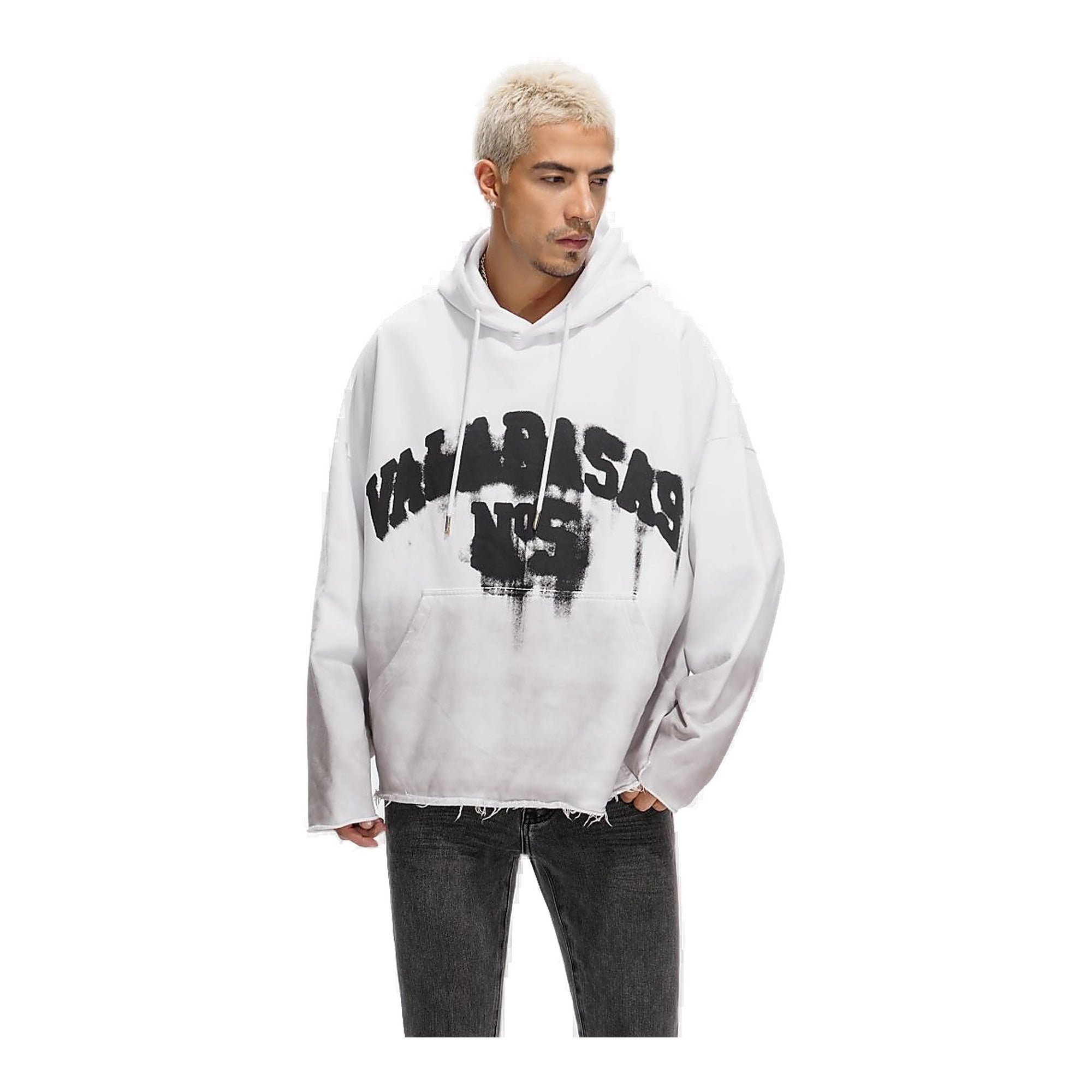 Valabasas Fifth Vintage White Hoodie - Classic White
