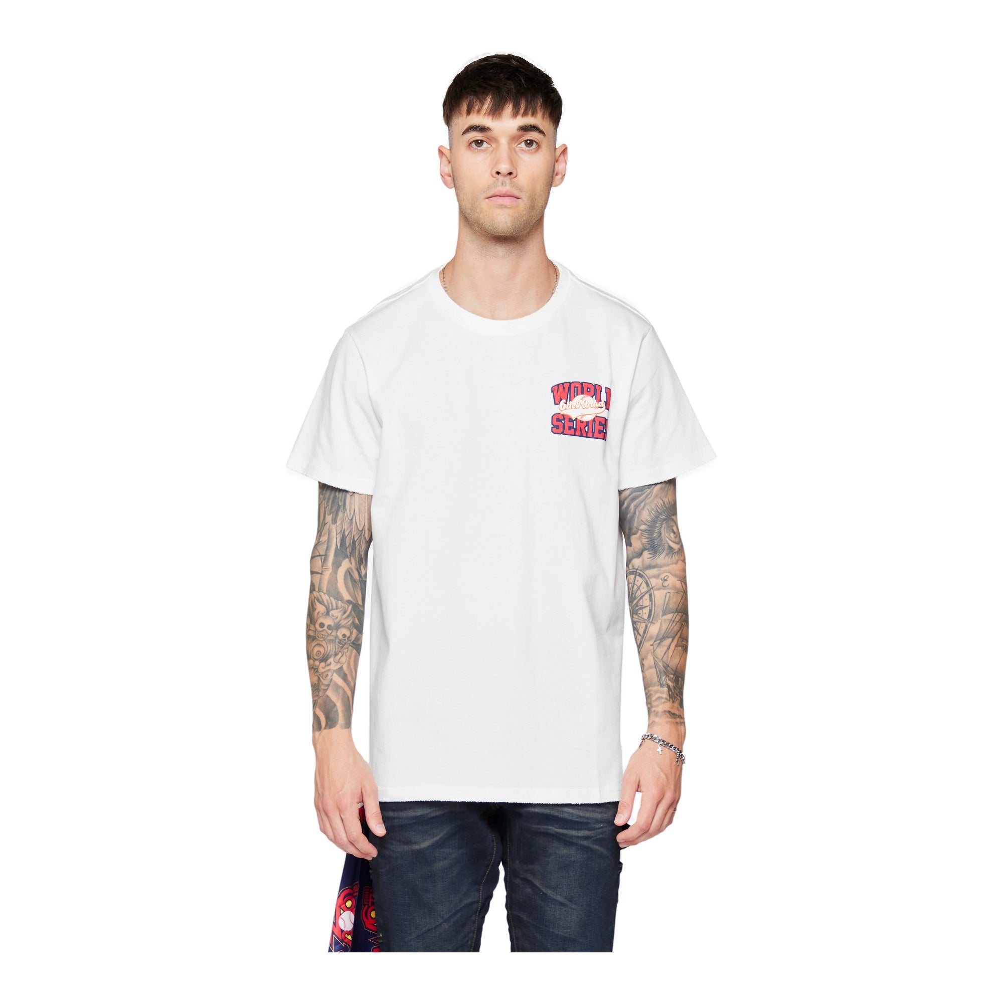 6Th Nbrhd Homerun Men's T-Shirt - White